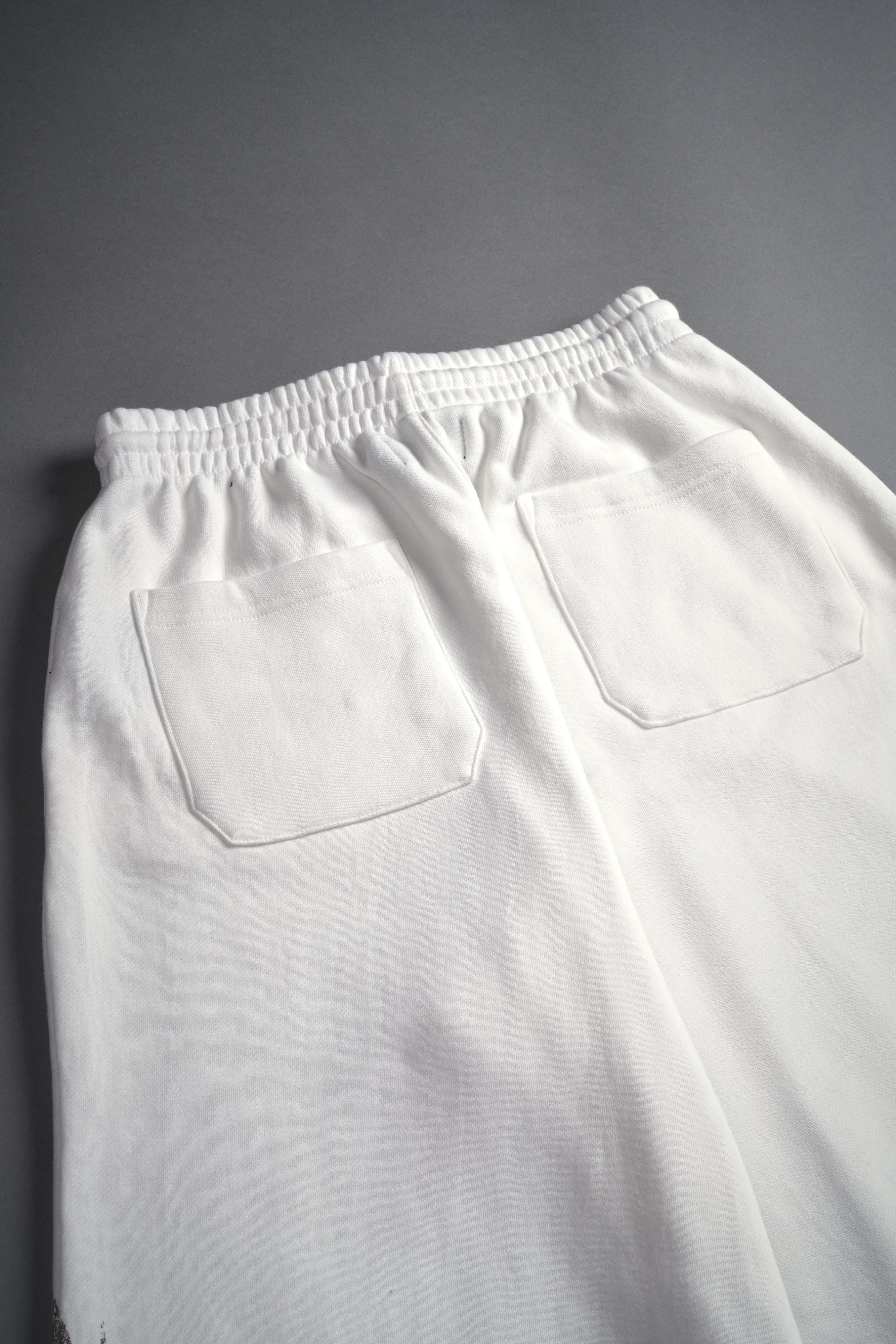 Finite Flame She Mia Cargo Sweat Pants in Cream