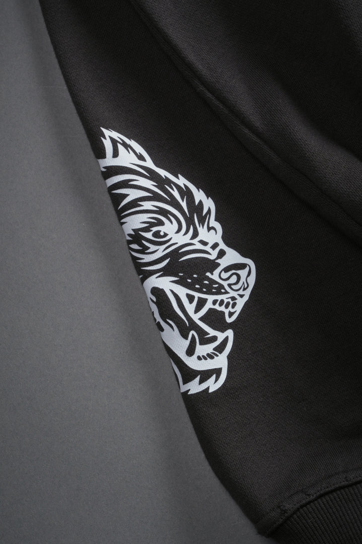 Hell is Real Grunge "Moatis" Zip Hoodie in Wolf Gray
