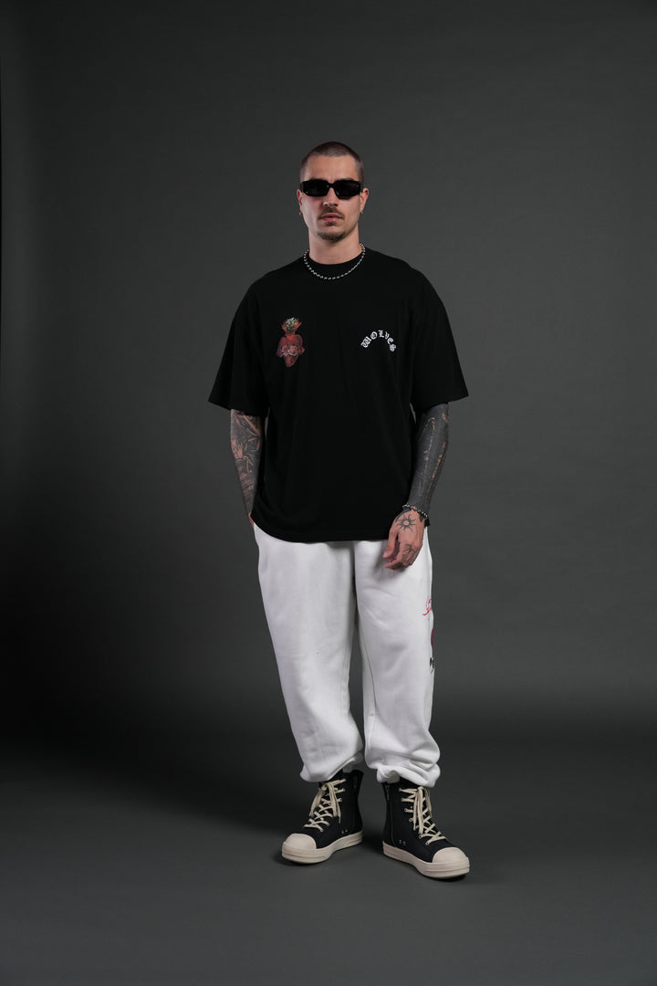 Heart Oath Premium Oversized Tee in Black