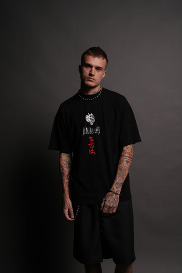 The End "Premium" Oversized Tee in Black