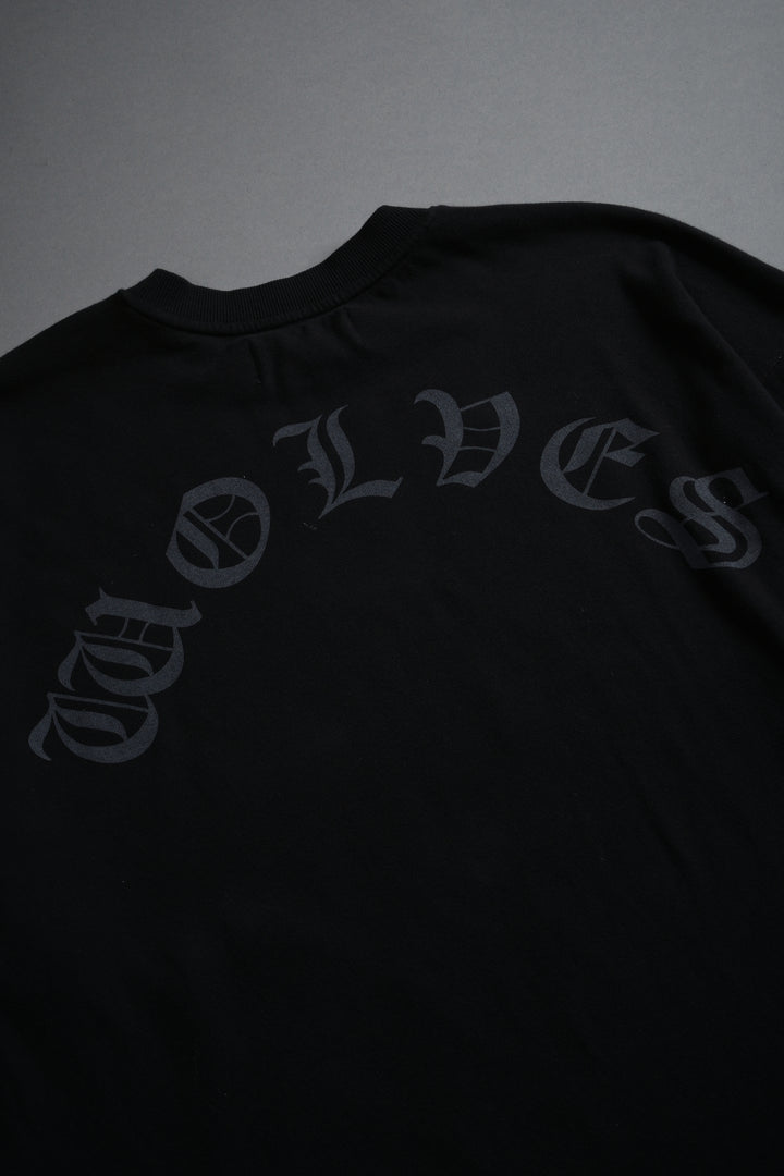 Creed Premium Oversized Tee in Black