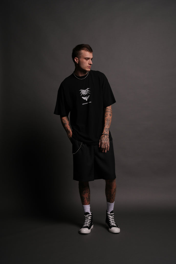Will of Fire "Premium" Oversized Tee in Black