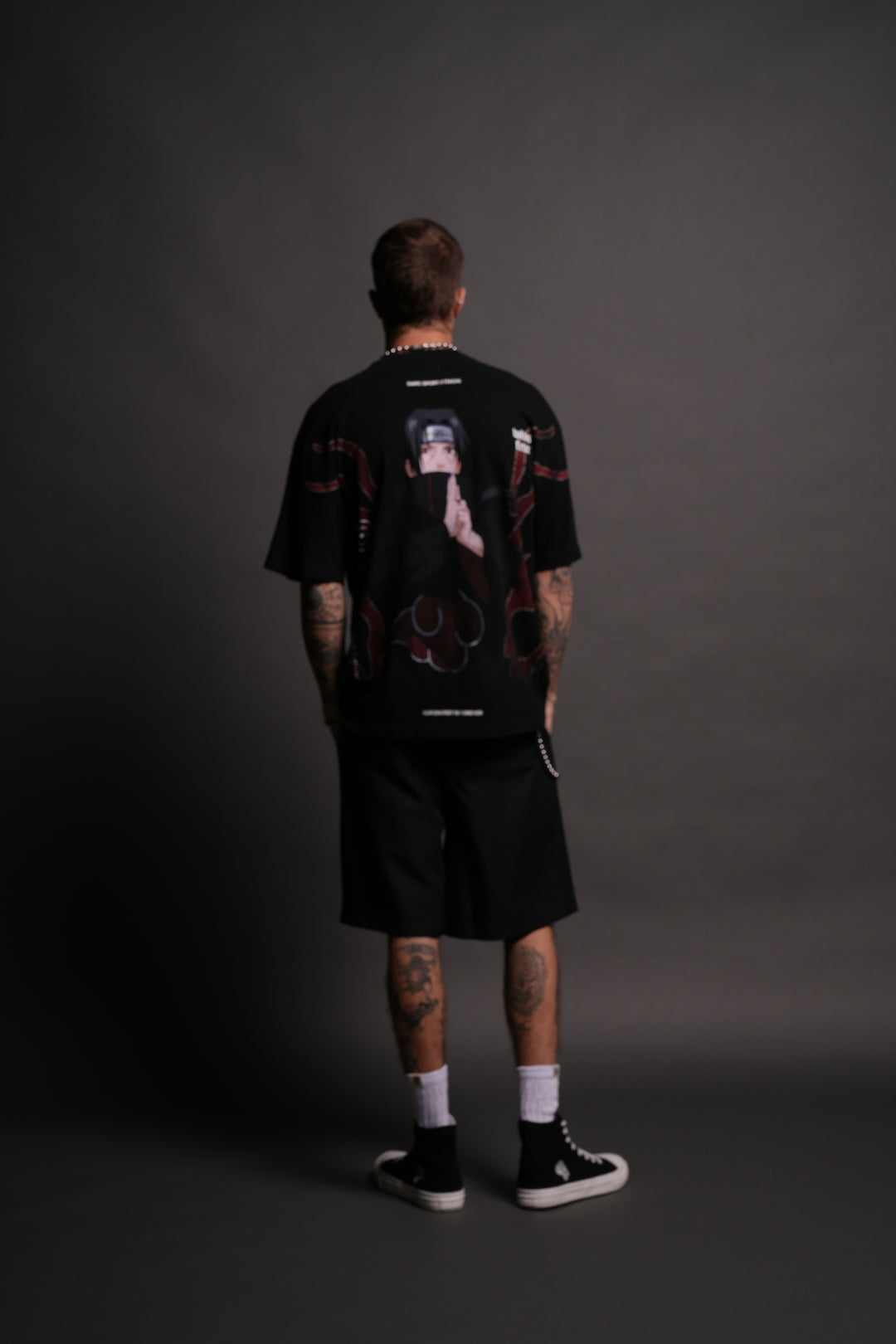 Will of Fire "Premium" Oversized Tee in Black