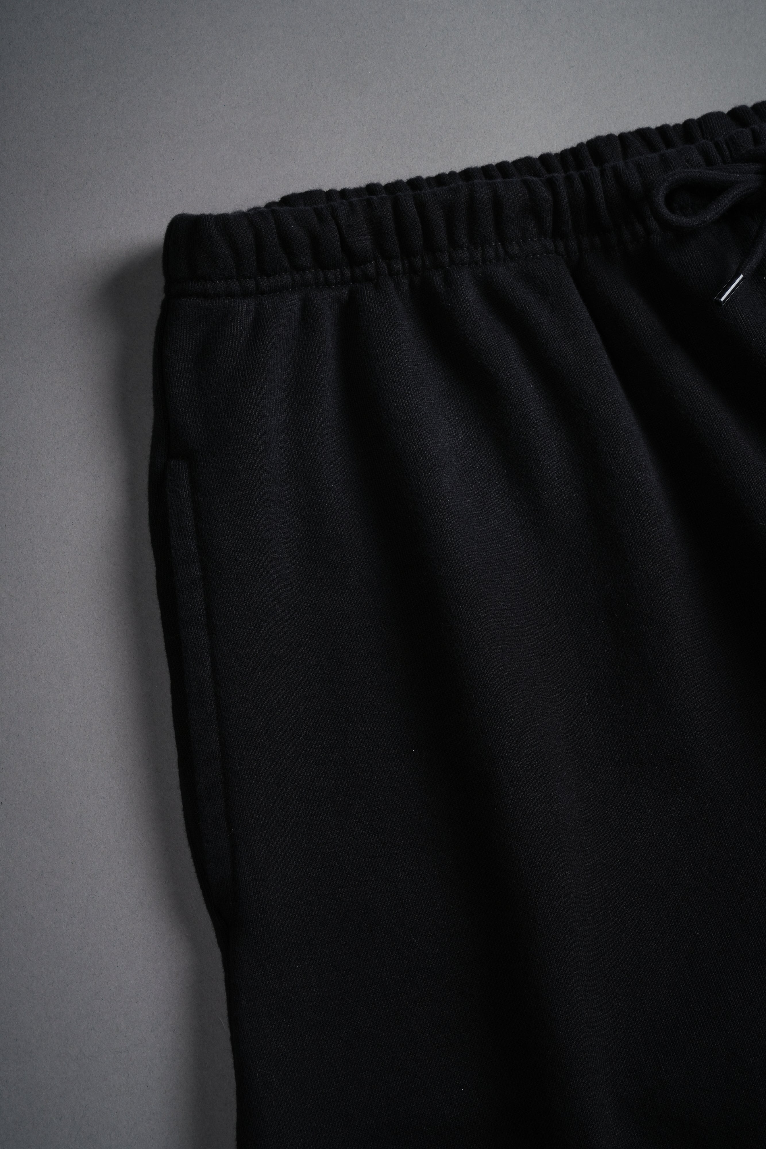 Iron Code Lounger Sweat Pants in Black Drift Wash