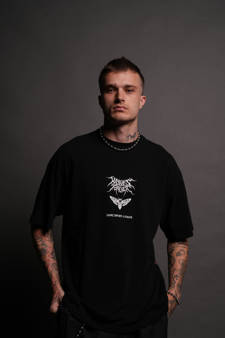 Will of Fire "Premium" Oversized Tee in Black