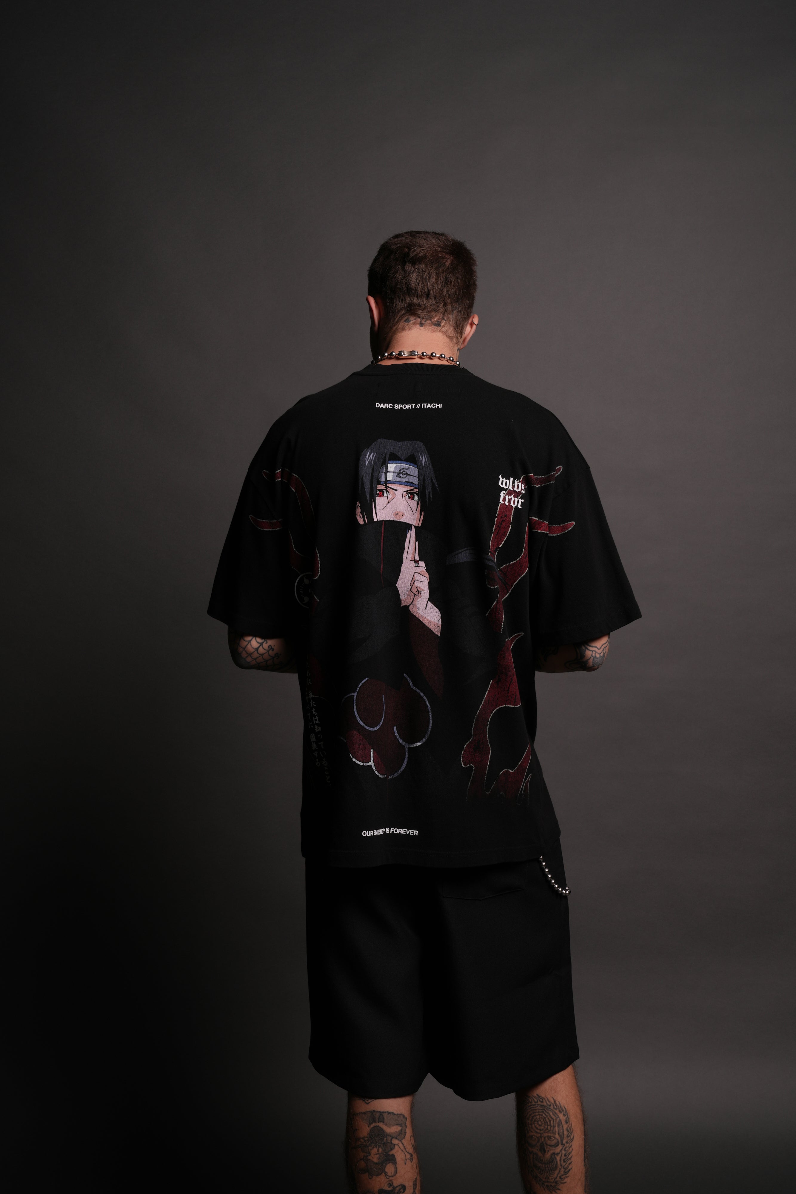 Will of Fire "Premium" Oversized Tee in Black