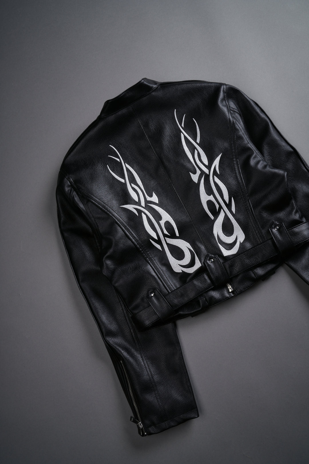 Wolf Chopper Finite Code Letty She Moto Jacket in Black