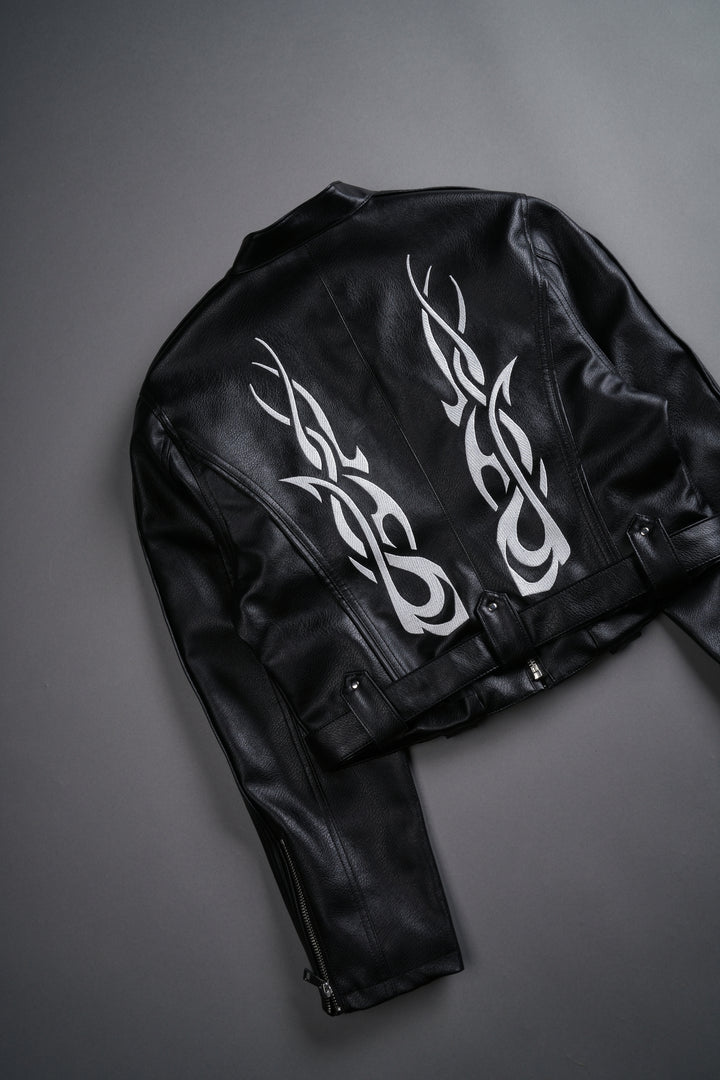 Wolf Chopper Finite Code Letty She Moto Jacket in Black