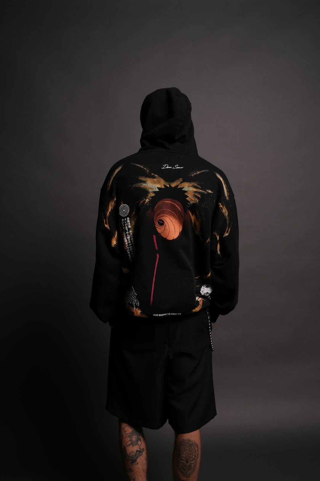 Behind the Mask "Pierce" Hoodie in Black