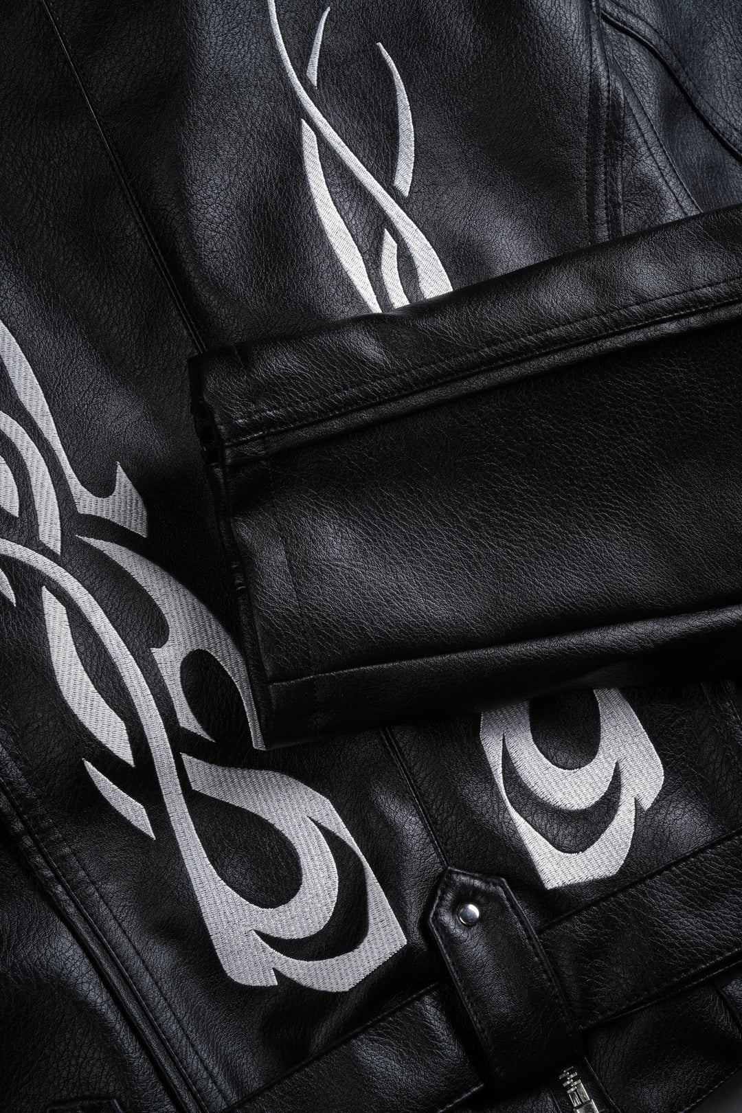 Wolf Chopper Finite Code Letty She Moto Jacket in Black