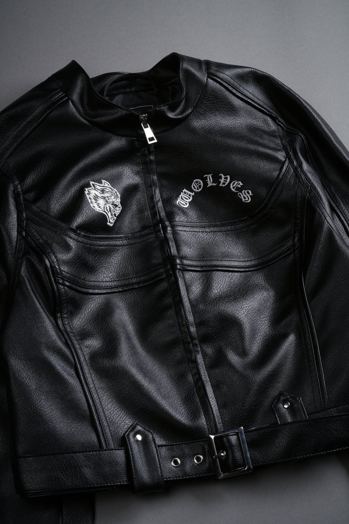 Wolf Chopper Finite Code Letty She Moto Jacket in Black