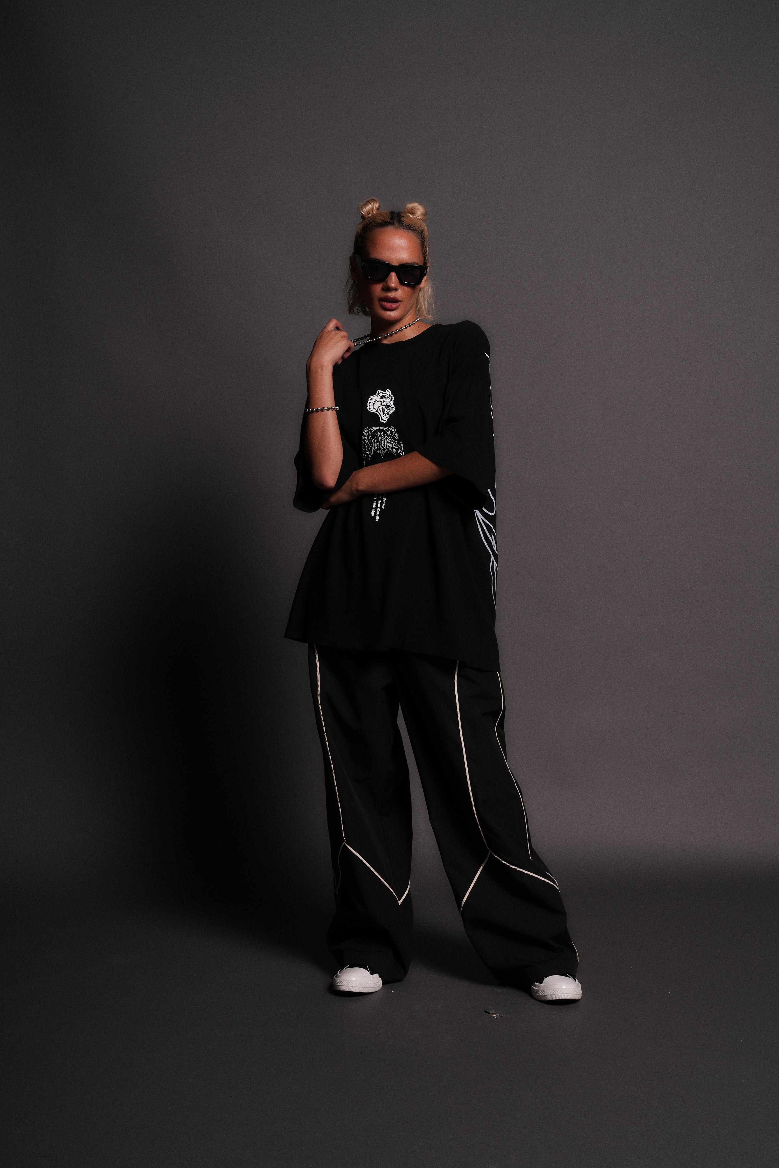 Kokushibo "Premium" Oversized Tee in Black