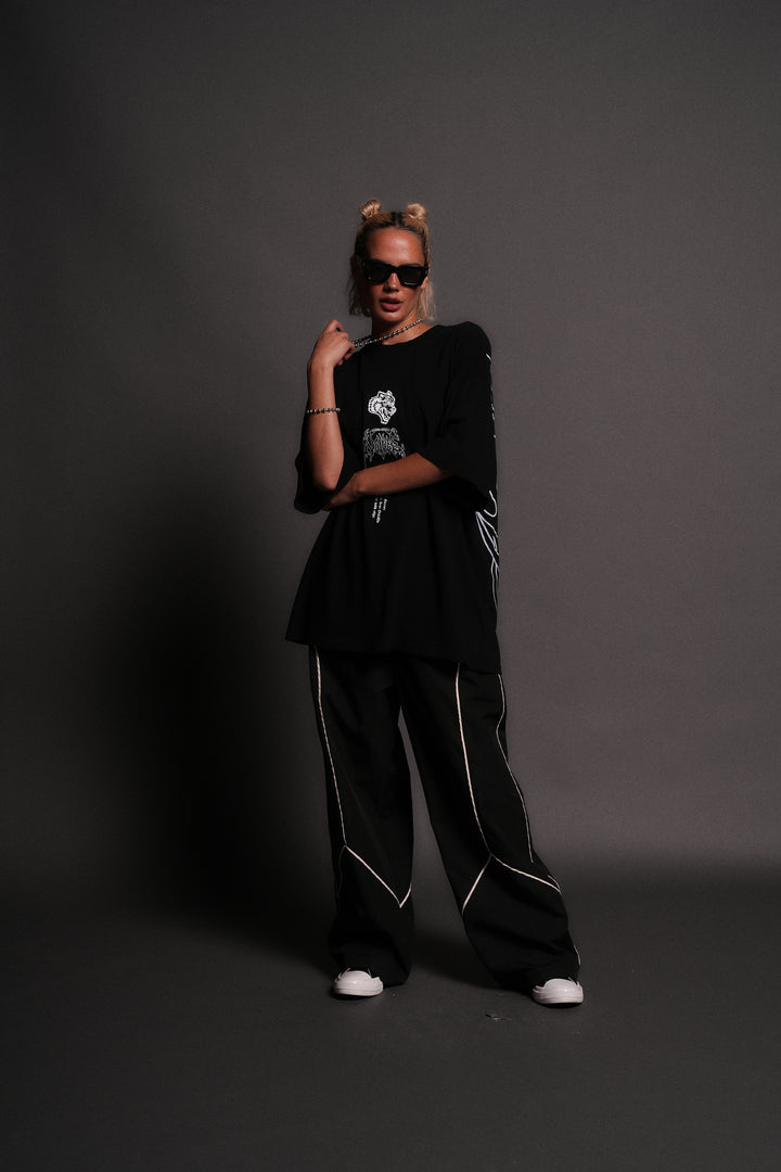 Kokushibo "Premium" Oversized Tee in Black
