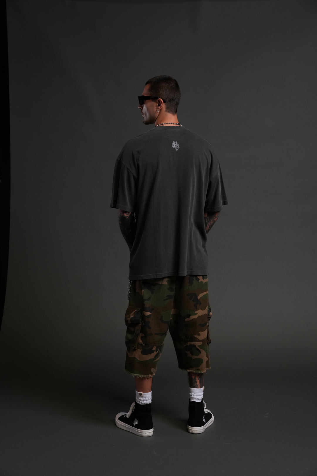 Darc Sport MMXV "Premium" Oversized Tee in Wolf Gray