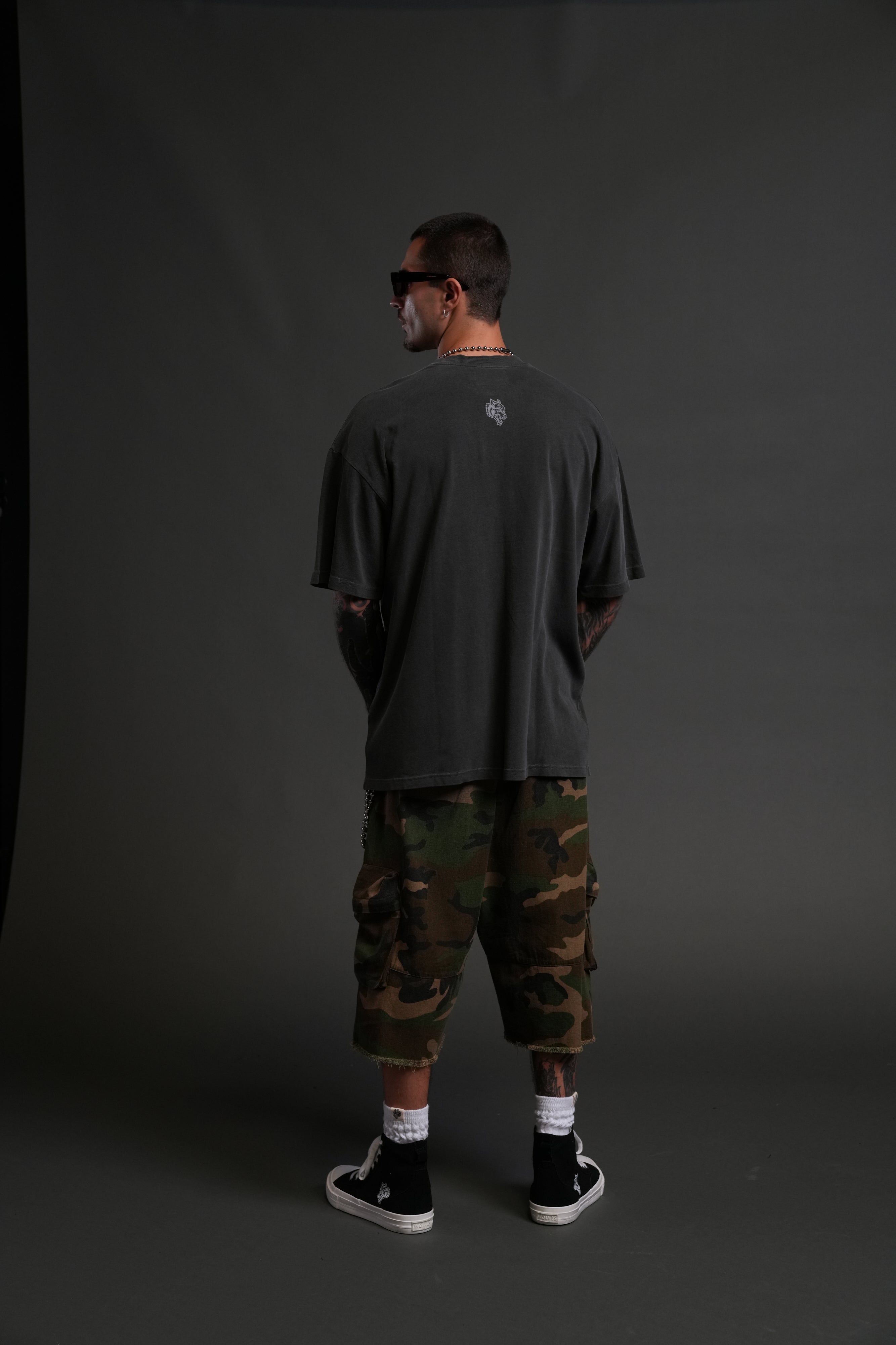 Darc Sport MMXV "Premium" Oversized Tee in Wolf Gray