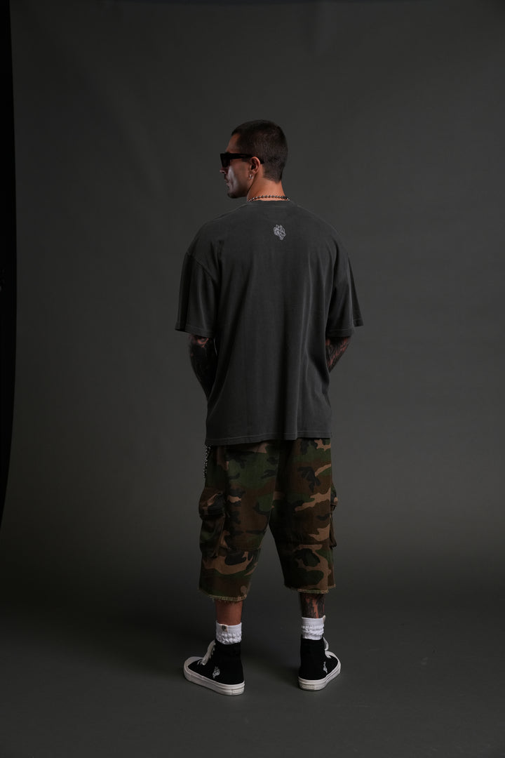 Darc Sport MMXV "Premium" Oversized Tee in Wolf Gray