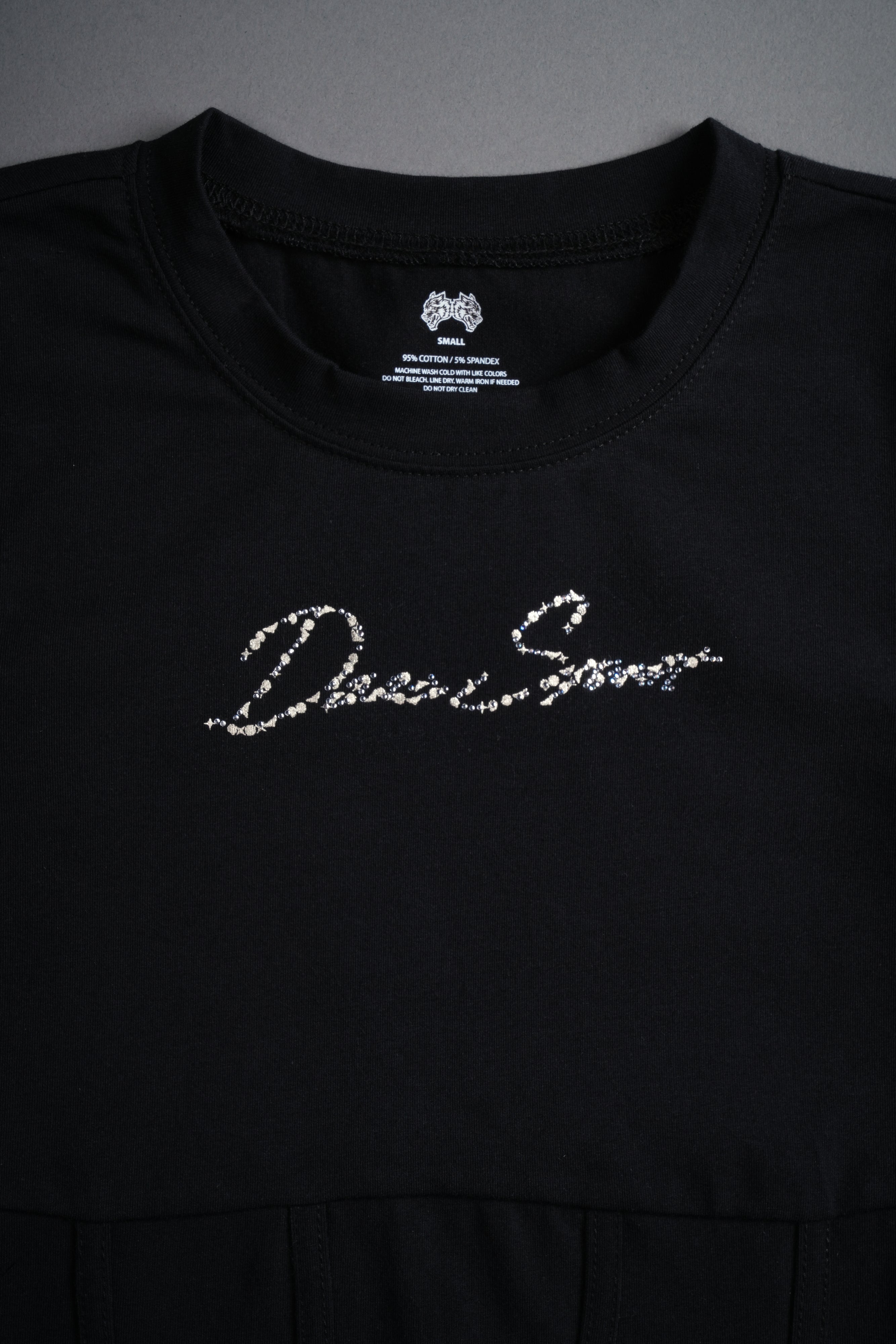 Darc Star Salem Corset Tee in Black