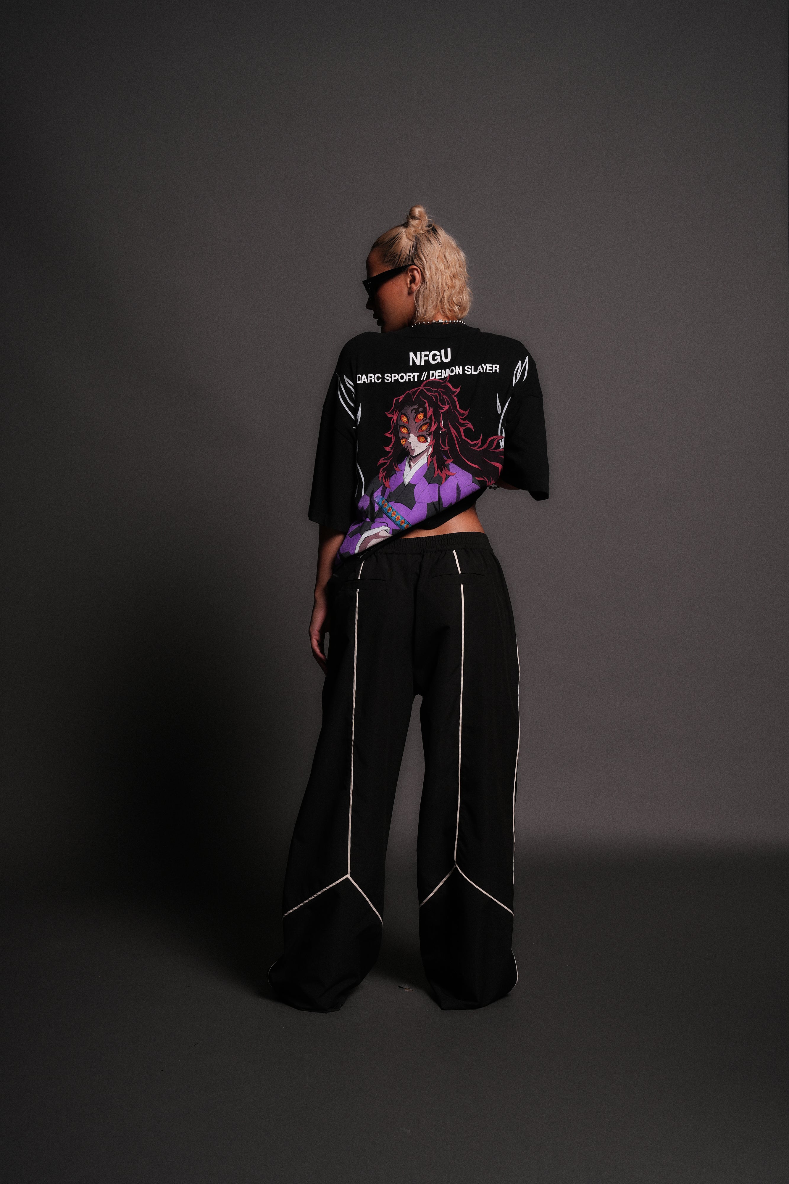 Kokushibo "Premium" Oversized Tee in Black