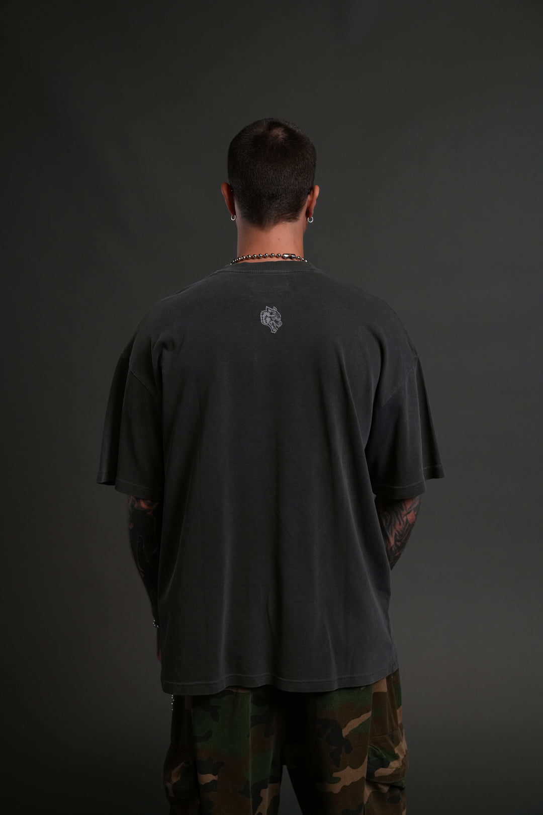 Darc Sport MMXV "Premium" Oversized Tee in Wolf Gray