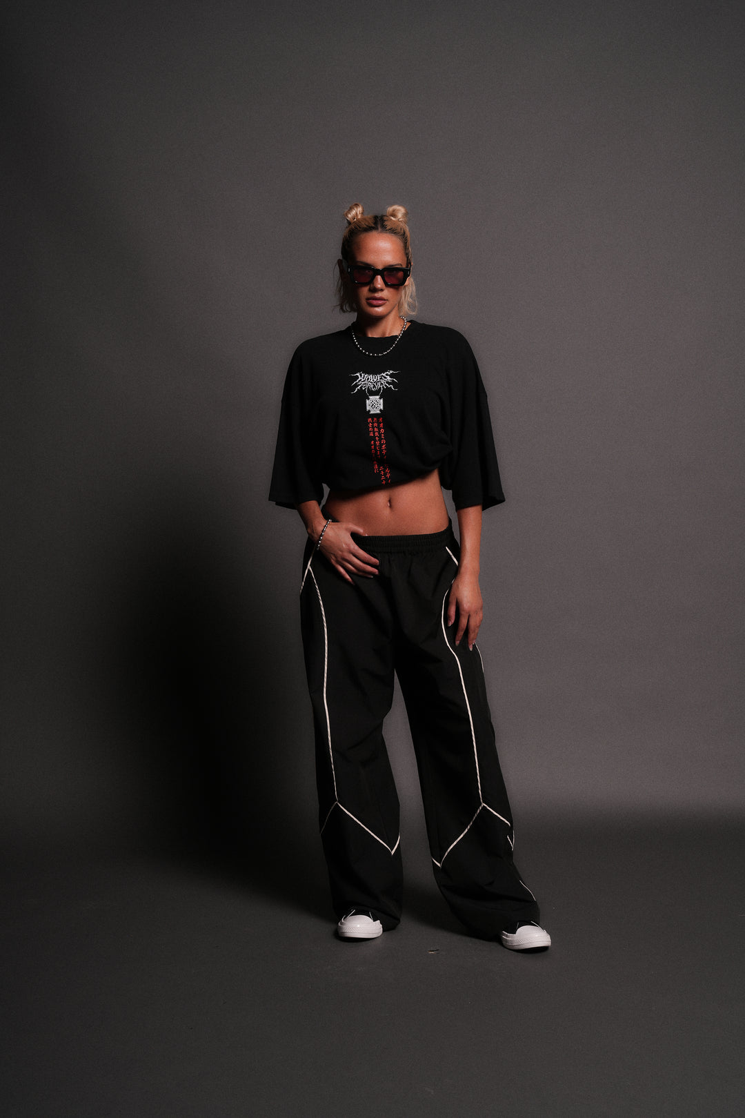 Unbreakable Will "Premium" Oversized Tee in Black