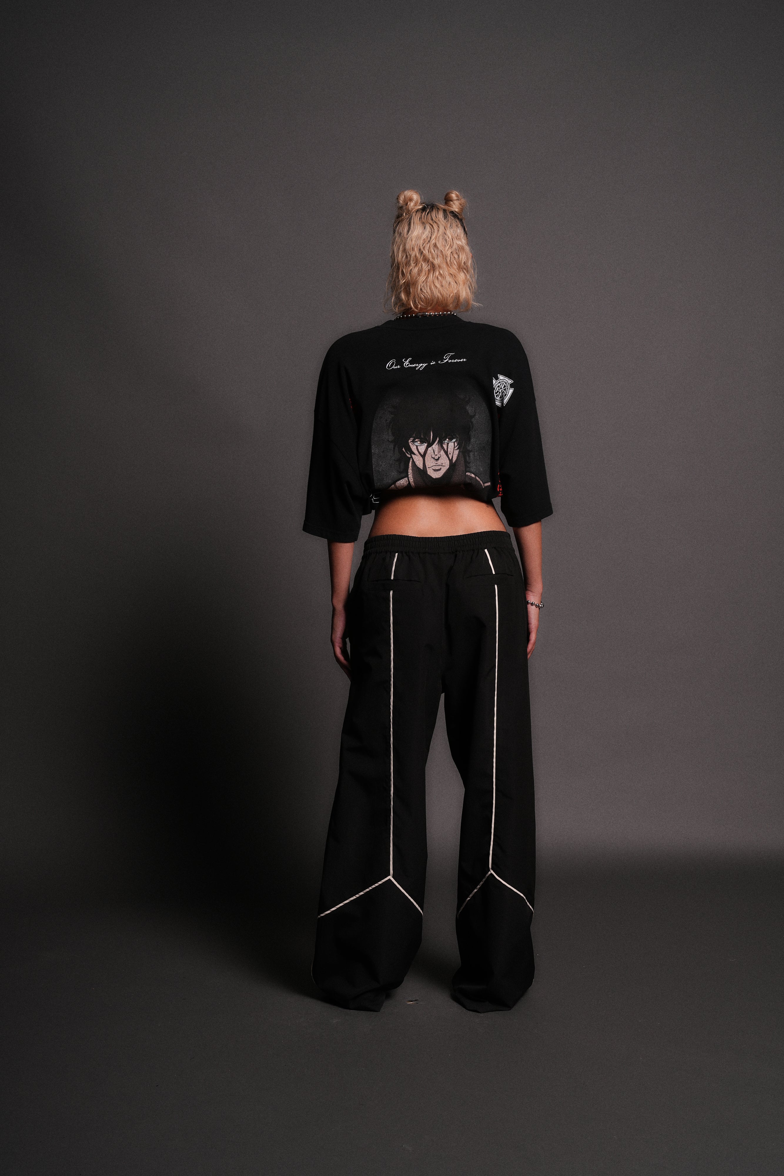 Unbreakable Will "Premium" Oversized Tee in Black