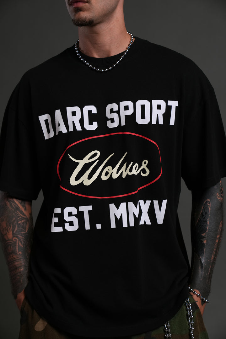Darc Sport MMXV "Premium" Oversized Tee in Black