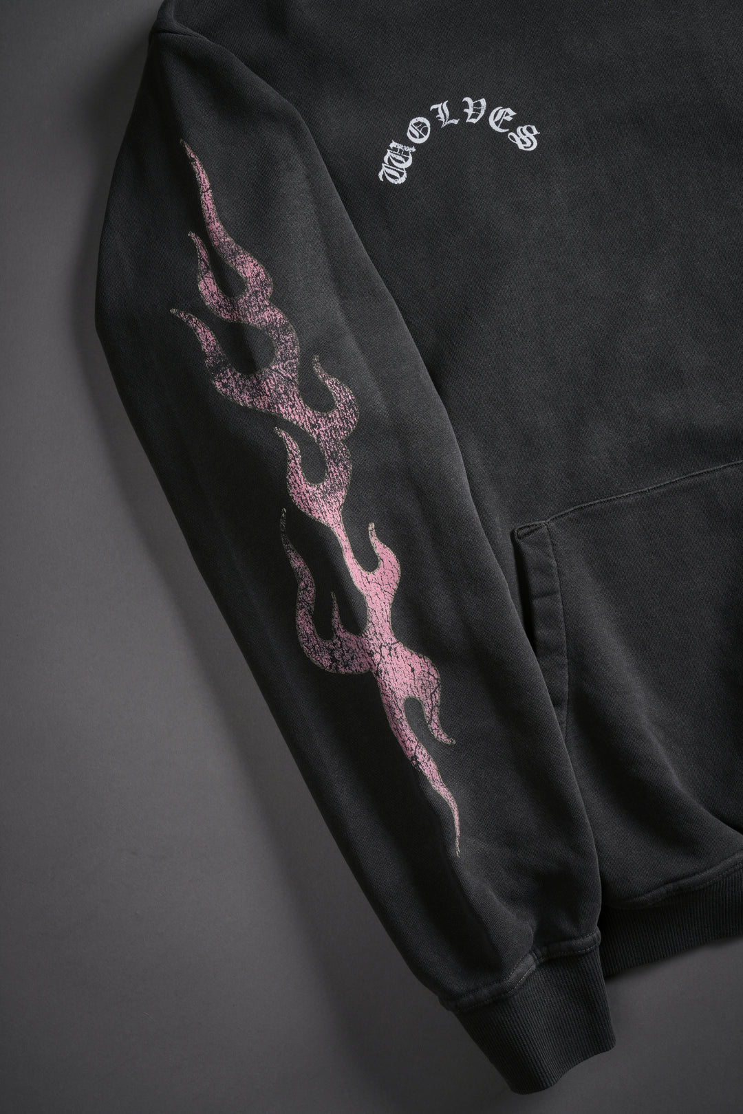 Through The Fire "Vintage Pierce" Hoodie in Wolf Gray