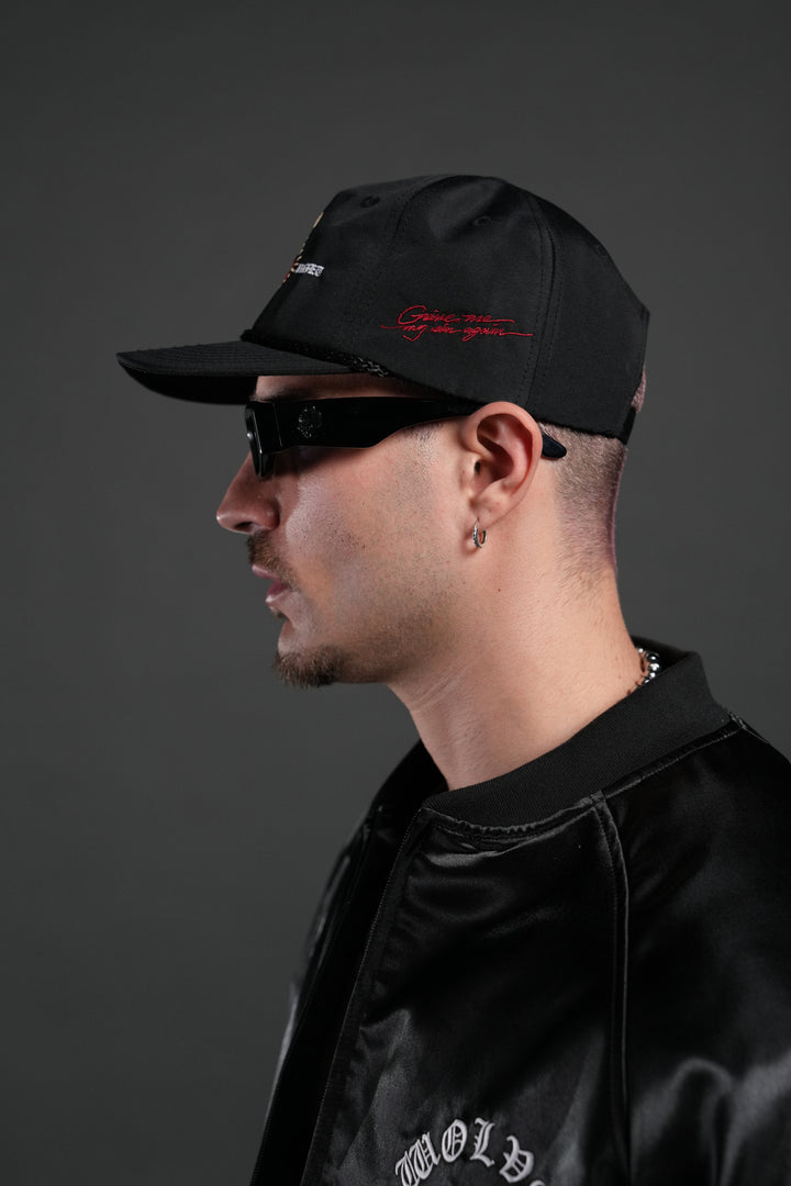 Doomed Love Paradise Hat in Black