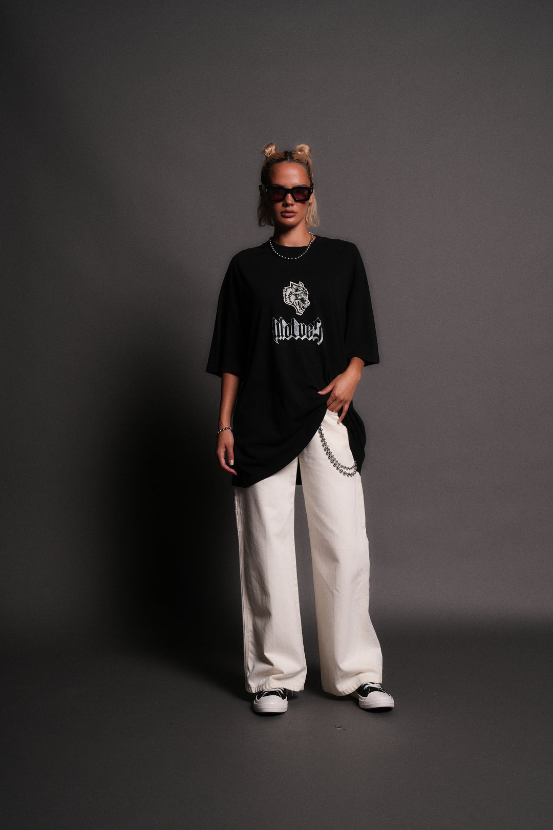 Determined "Premium" Oversized Tee in Black