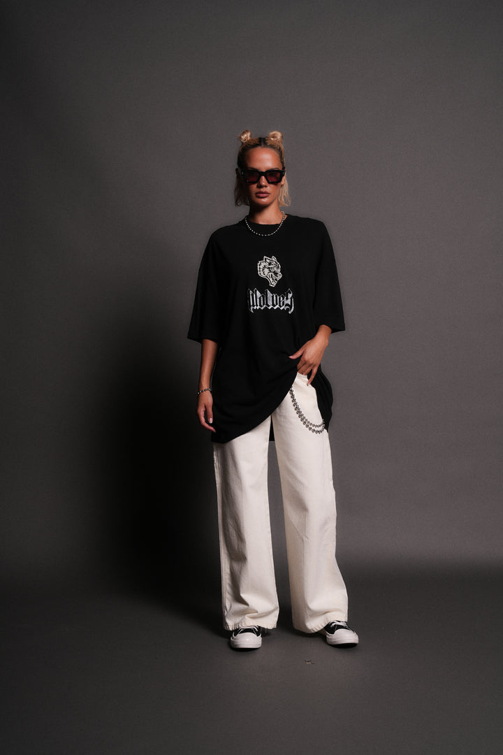 Determined "Premium" Oversized Tee in Black