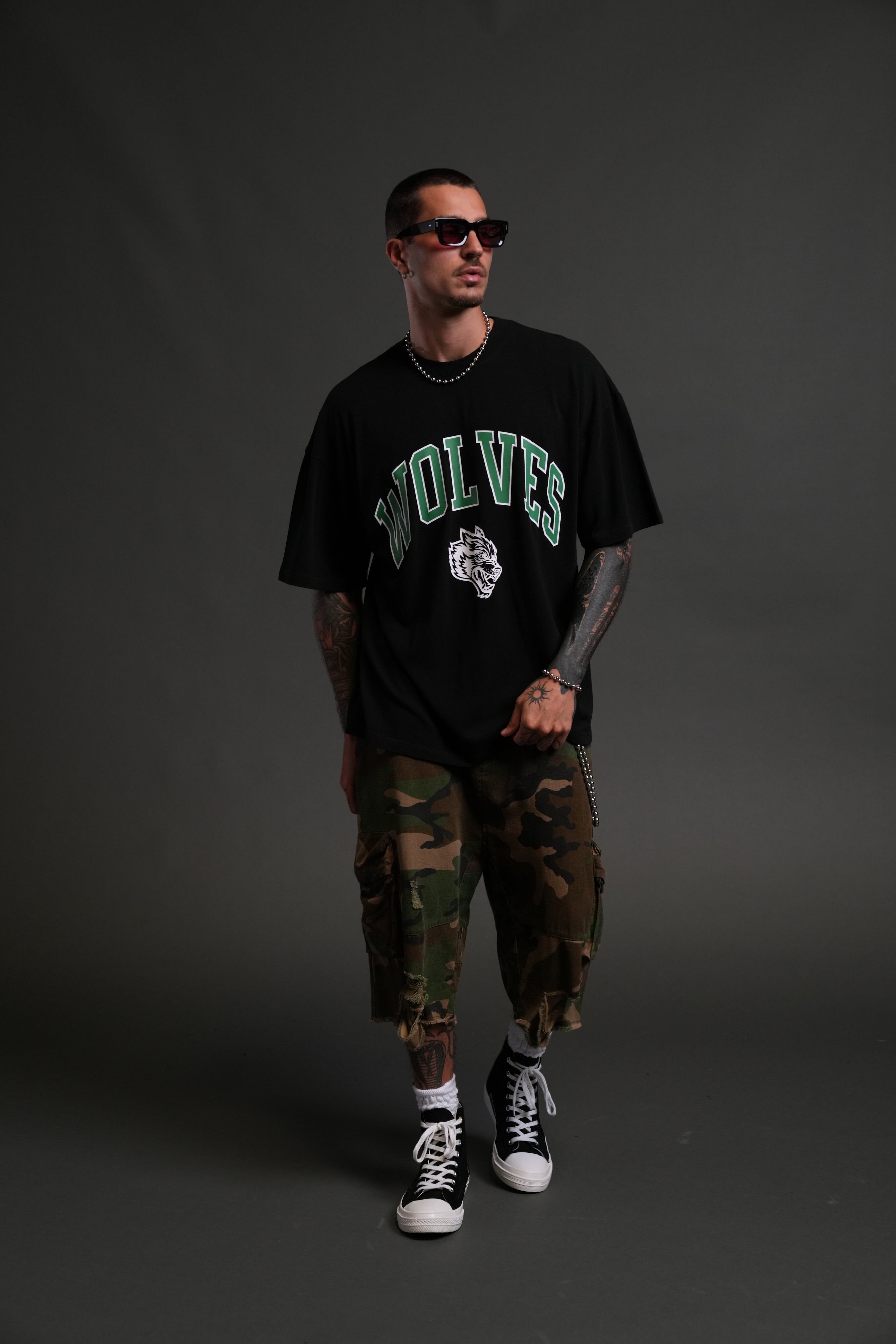 Loyalty "Premium" Oversized Tee in Black