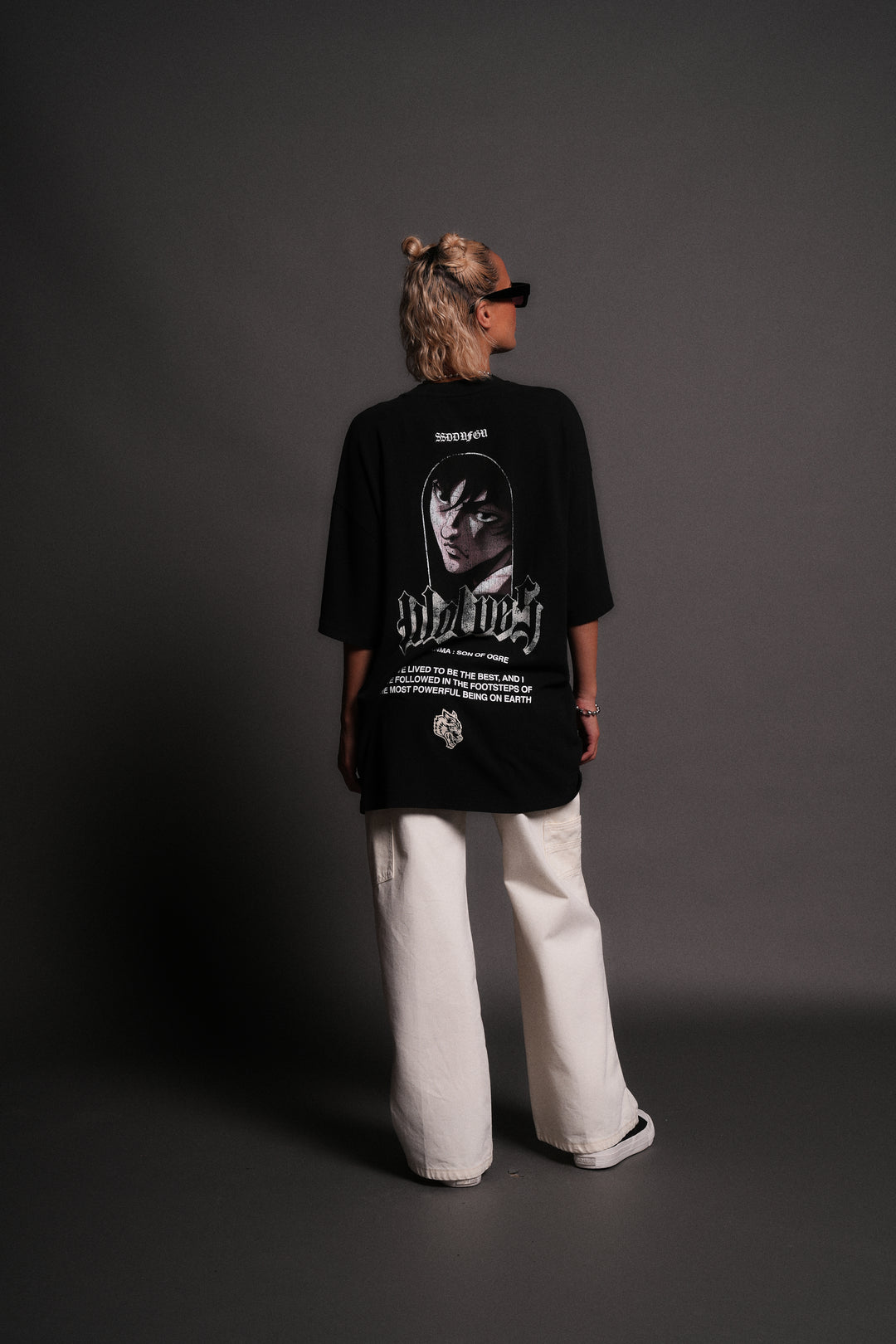 Determined "Premium" Oversized Tee in Black