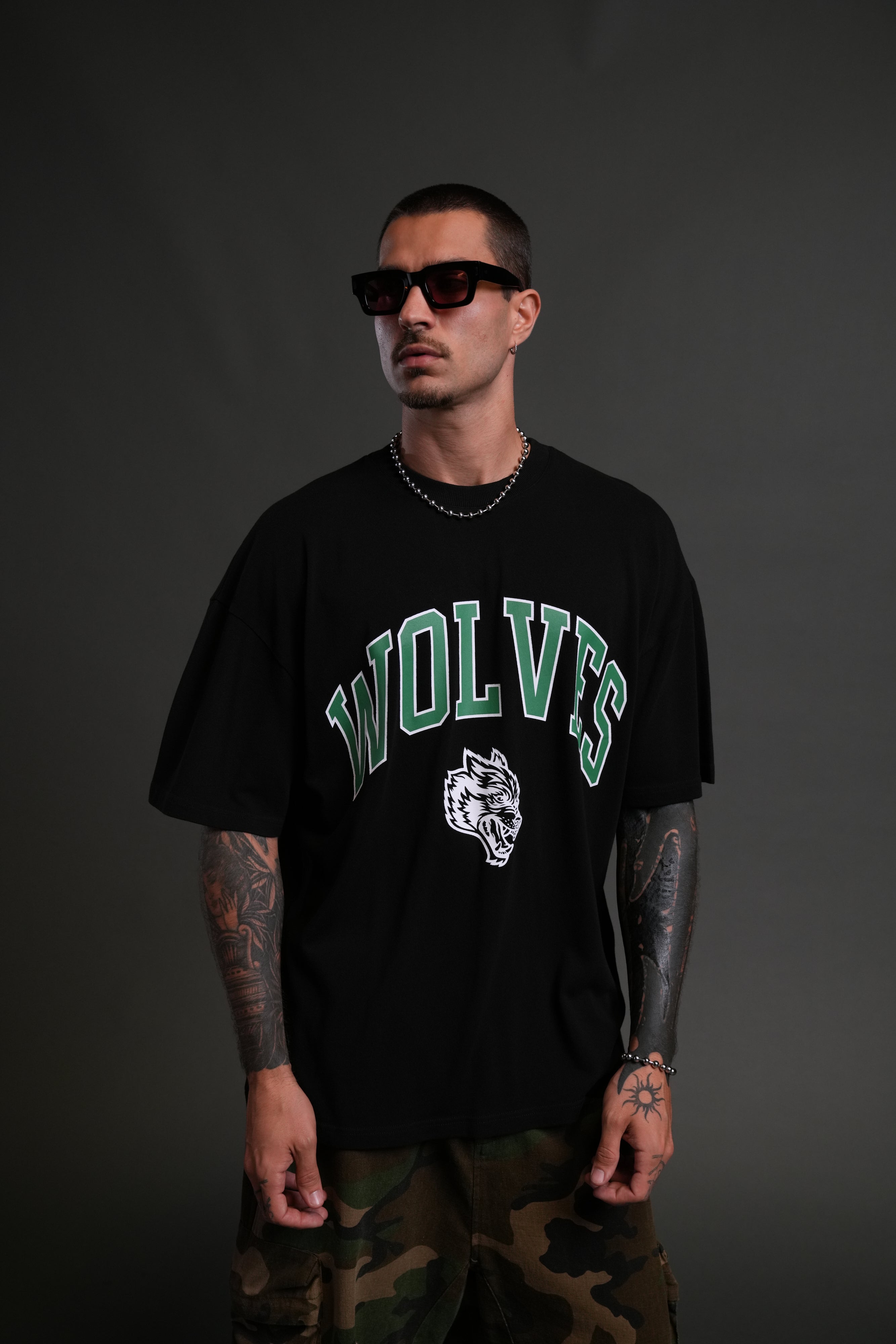 Loyalty "Premium" Oversized Tee in Black