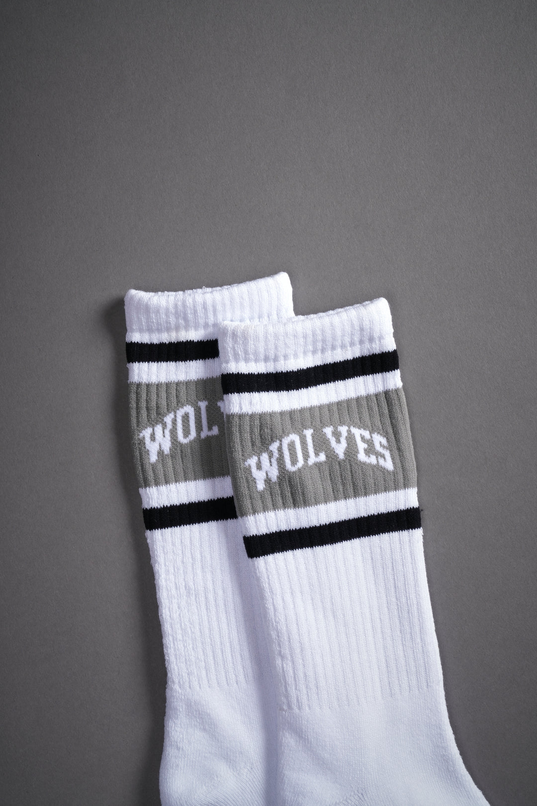 Loyalty Classic Socks in White/Black/Owen Green