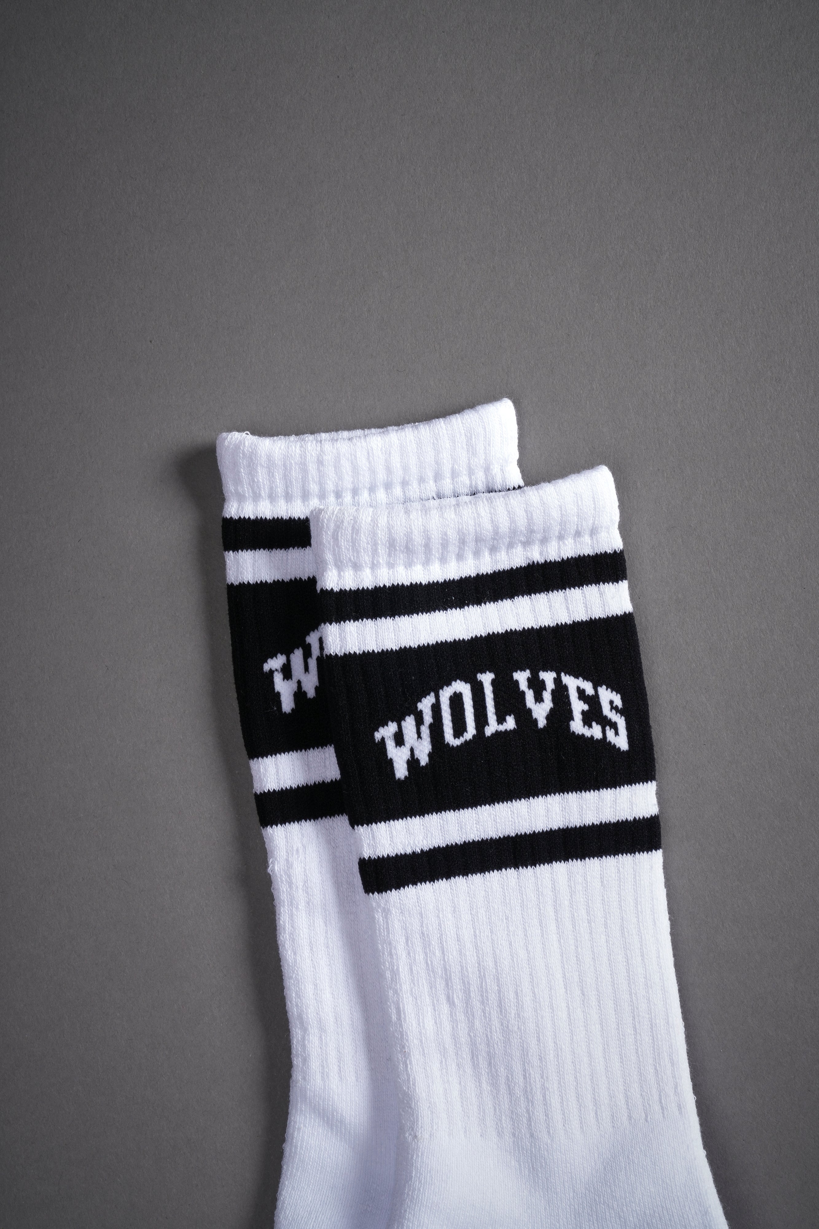 Loyalty Classic Socks in White/Black/Black