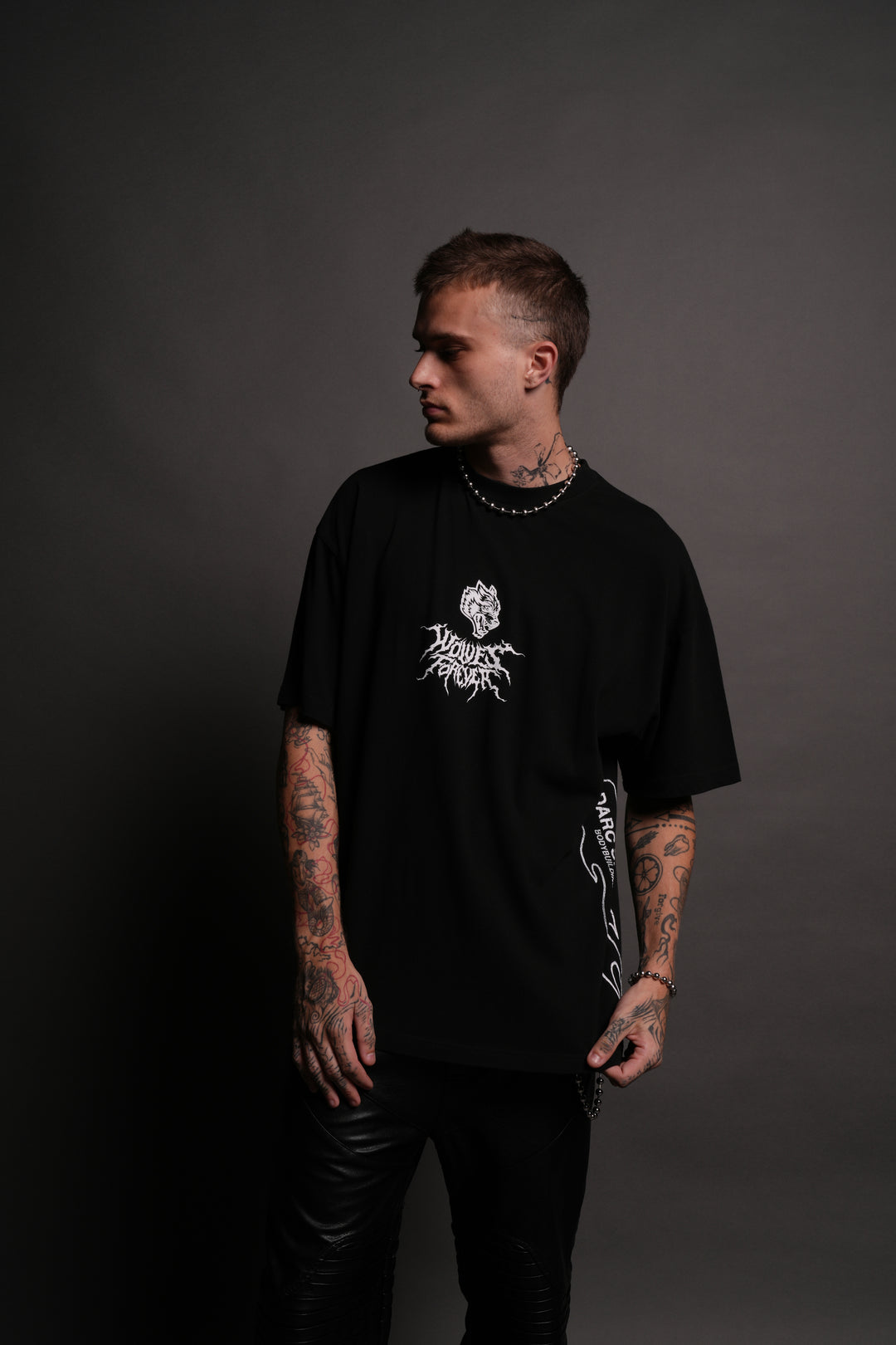 Obito Uchiha "Side By Side" Series Premium Tee in Black