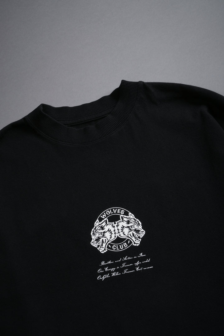 Leap V2 "Premium" L/S She Tee in Black