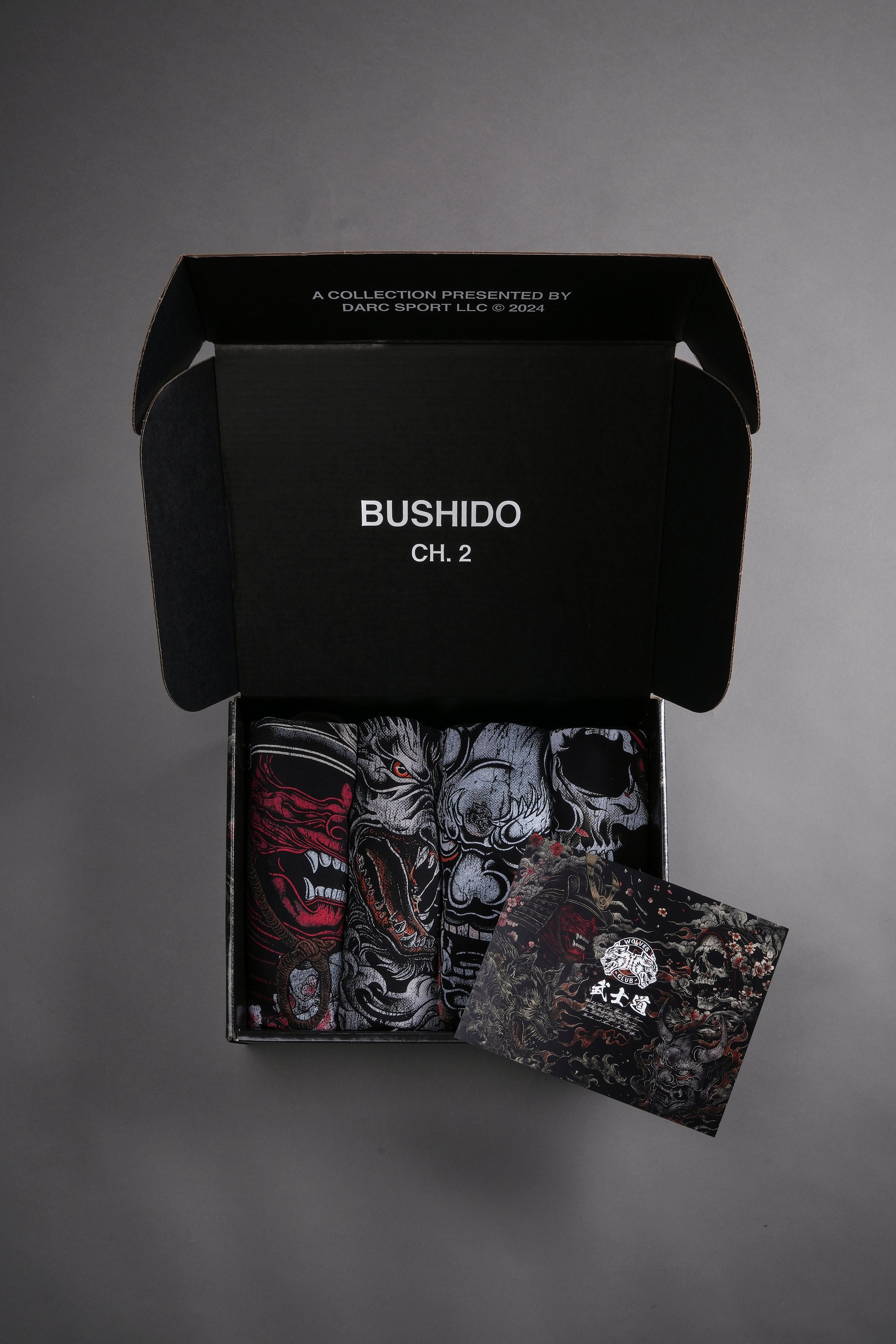 Bushido Chapter 2 "Side-By-Side" Tee Box Set in Black