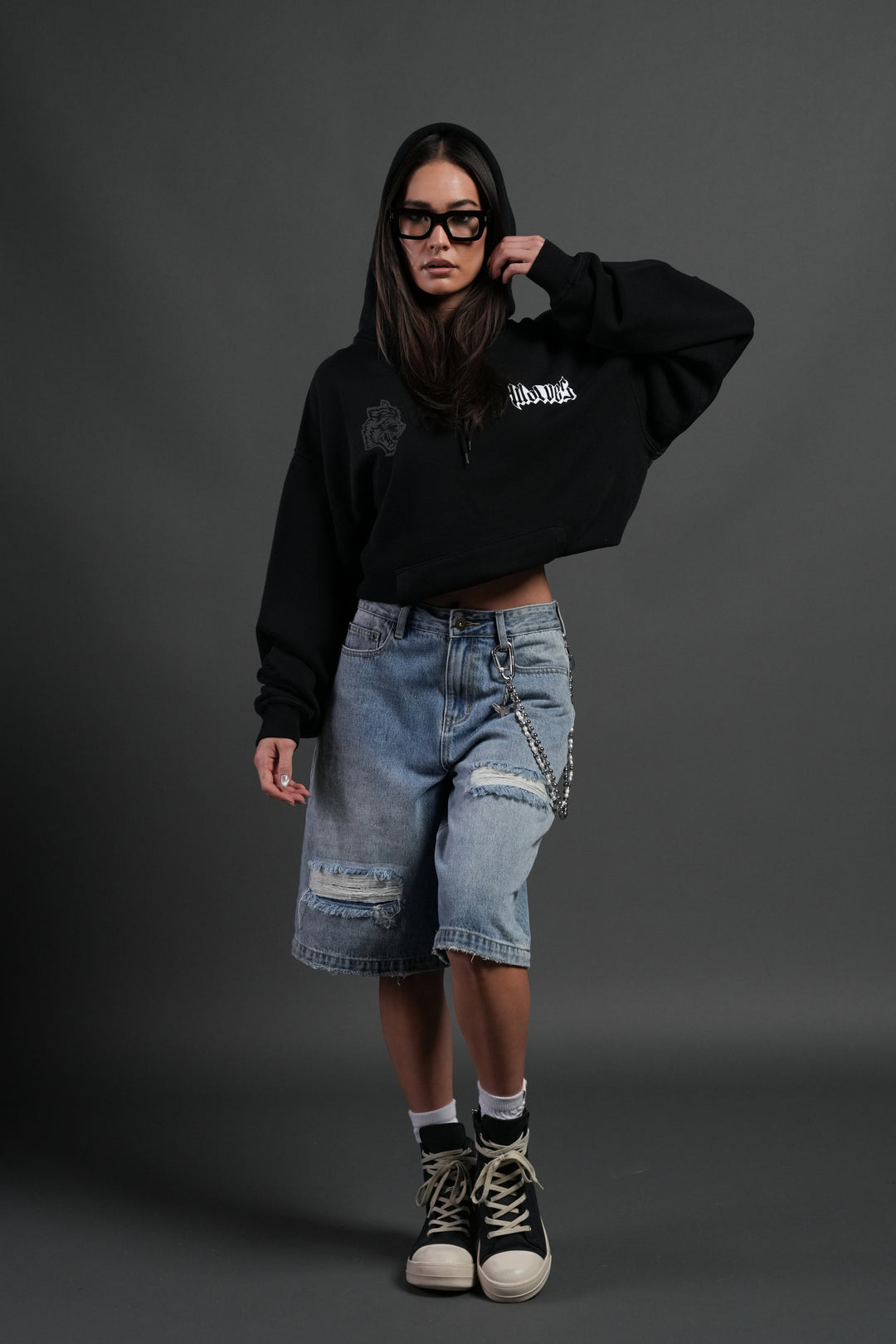 Wlvs Fire Bishop Hoodie in Black