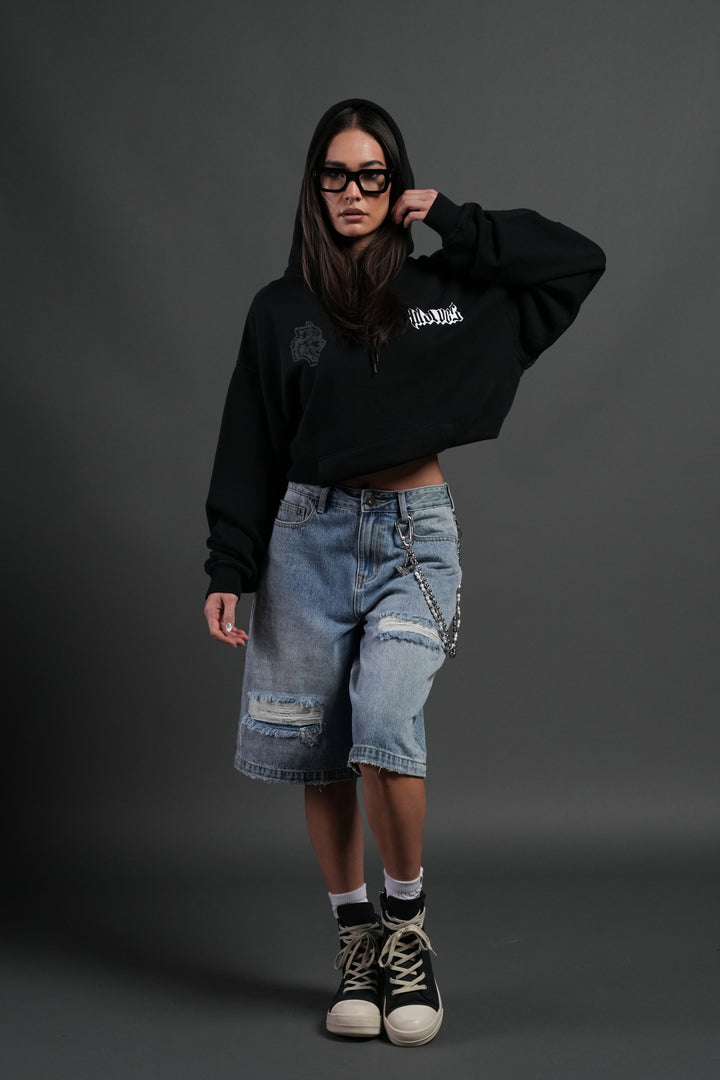 Wlvs Fire Bishop Hoodie in Black