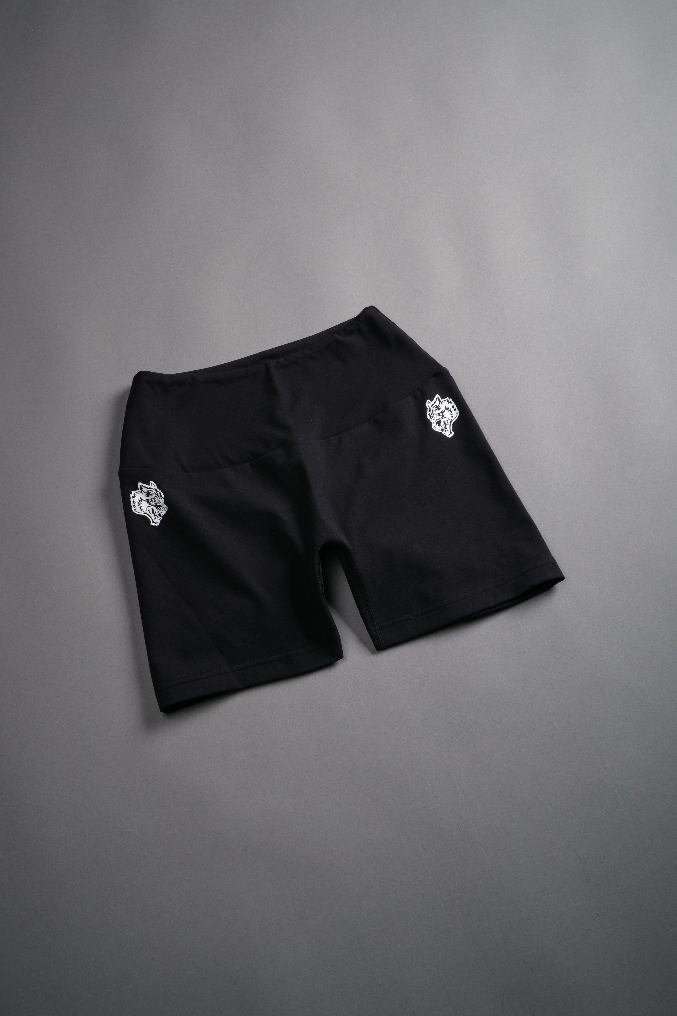 Dual Finite Code Beau Shorts in Black