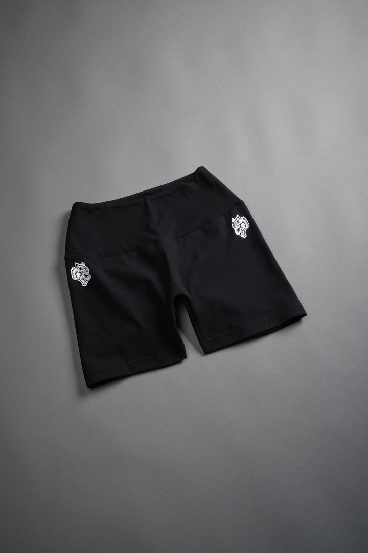 Dual Finite Code Beau Shorts in Black