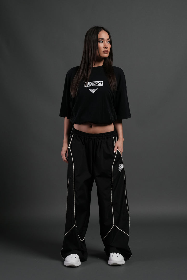 Death's-Head Premium Oversized Tee in Black