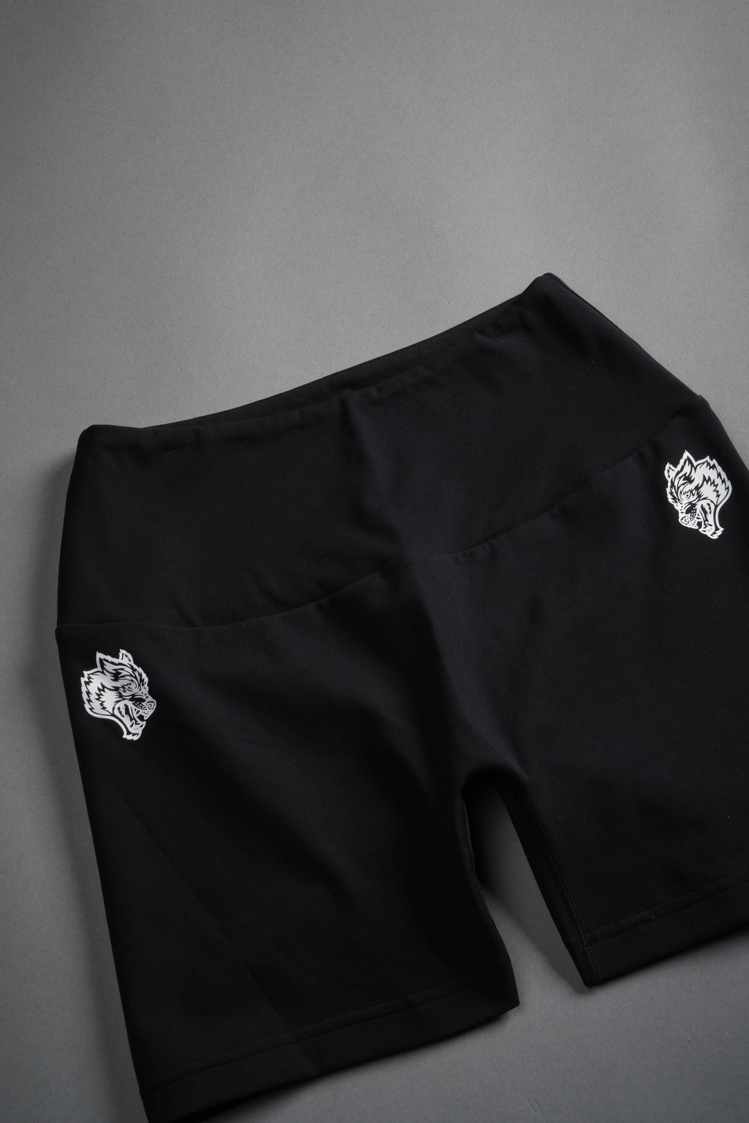 Dual Finite Code Beau Shorts in Black