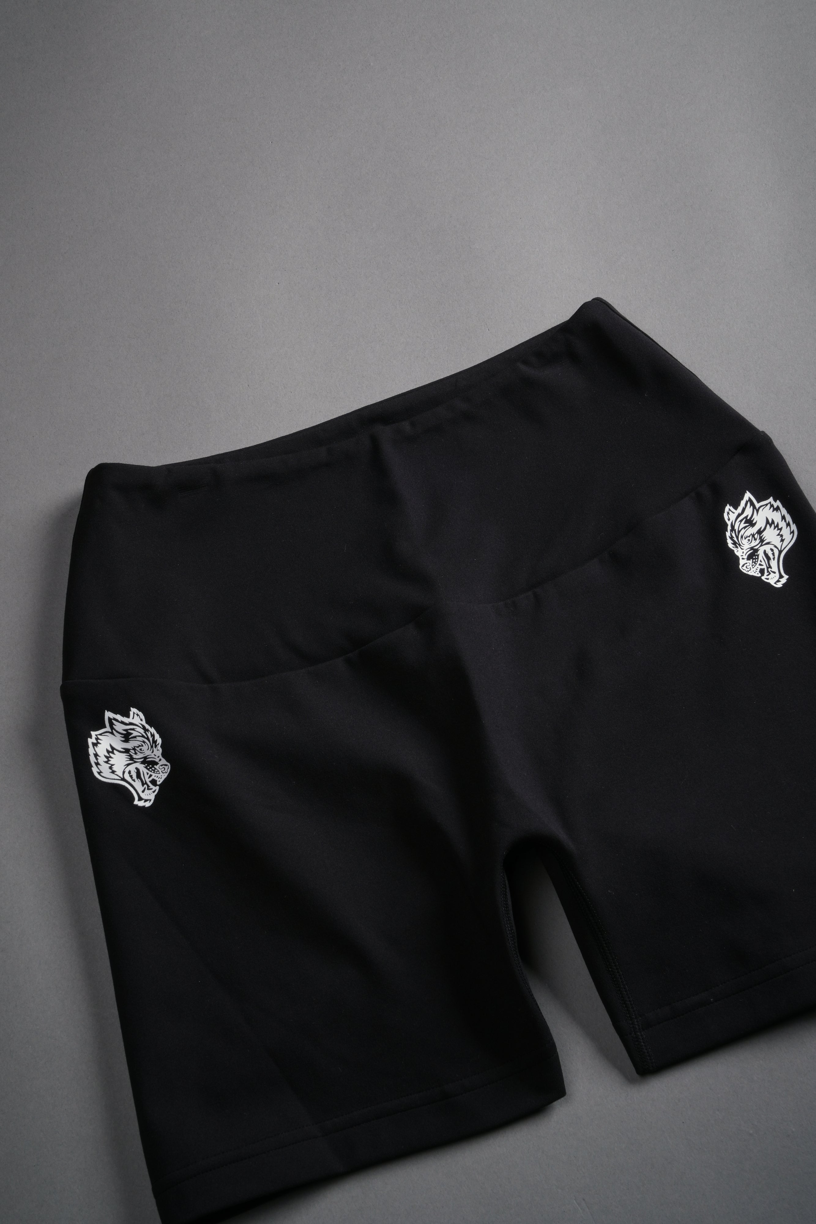 Dual Finite Code Beau Shorts in Black