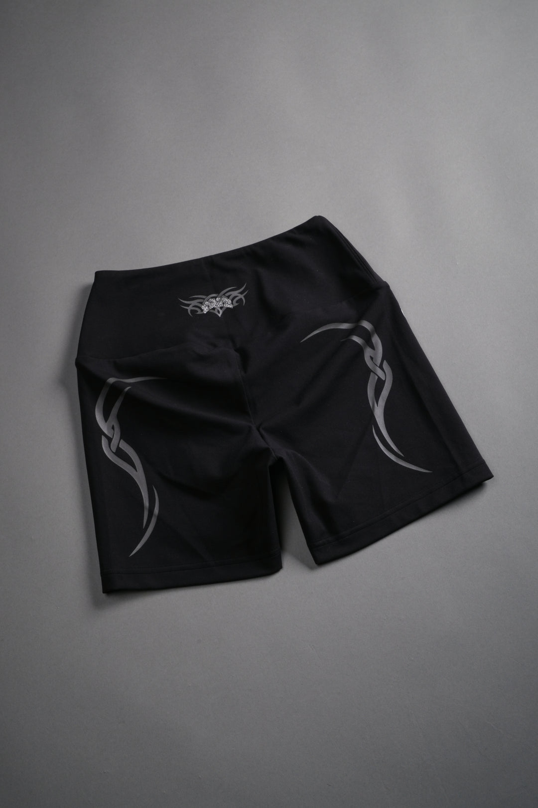 Dual Finite Code Beau Shorts in Black