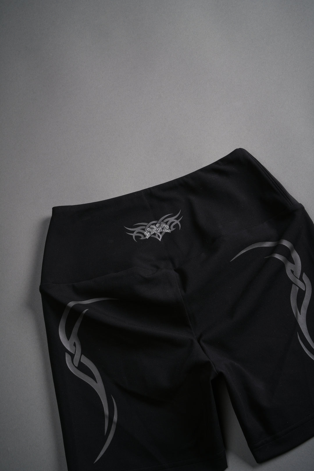 Dual Finite Code Beau Shorts in Black