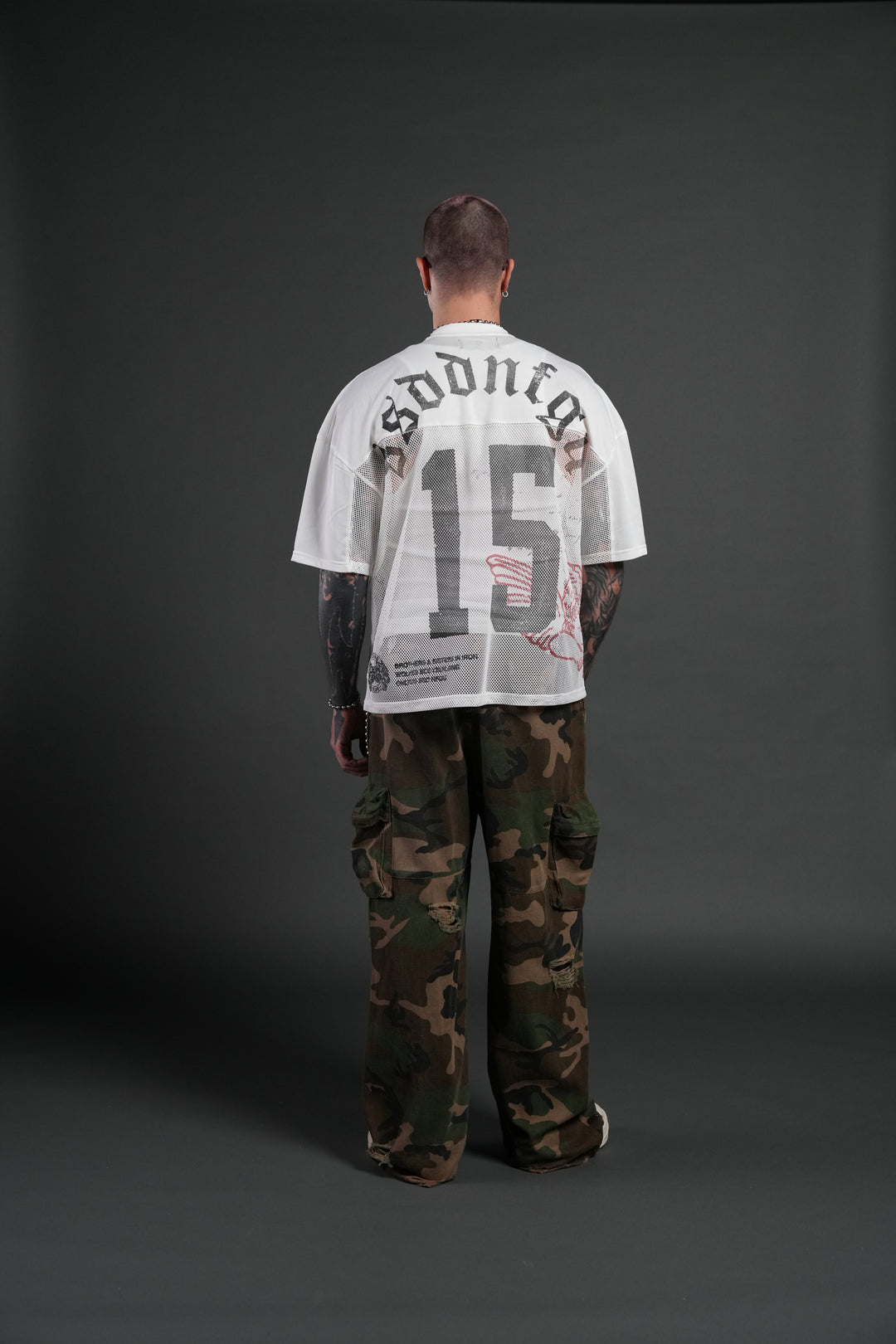 Wolves Pyramid Bobby B Jersey in White