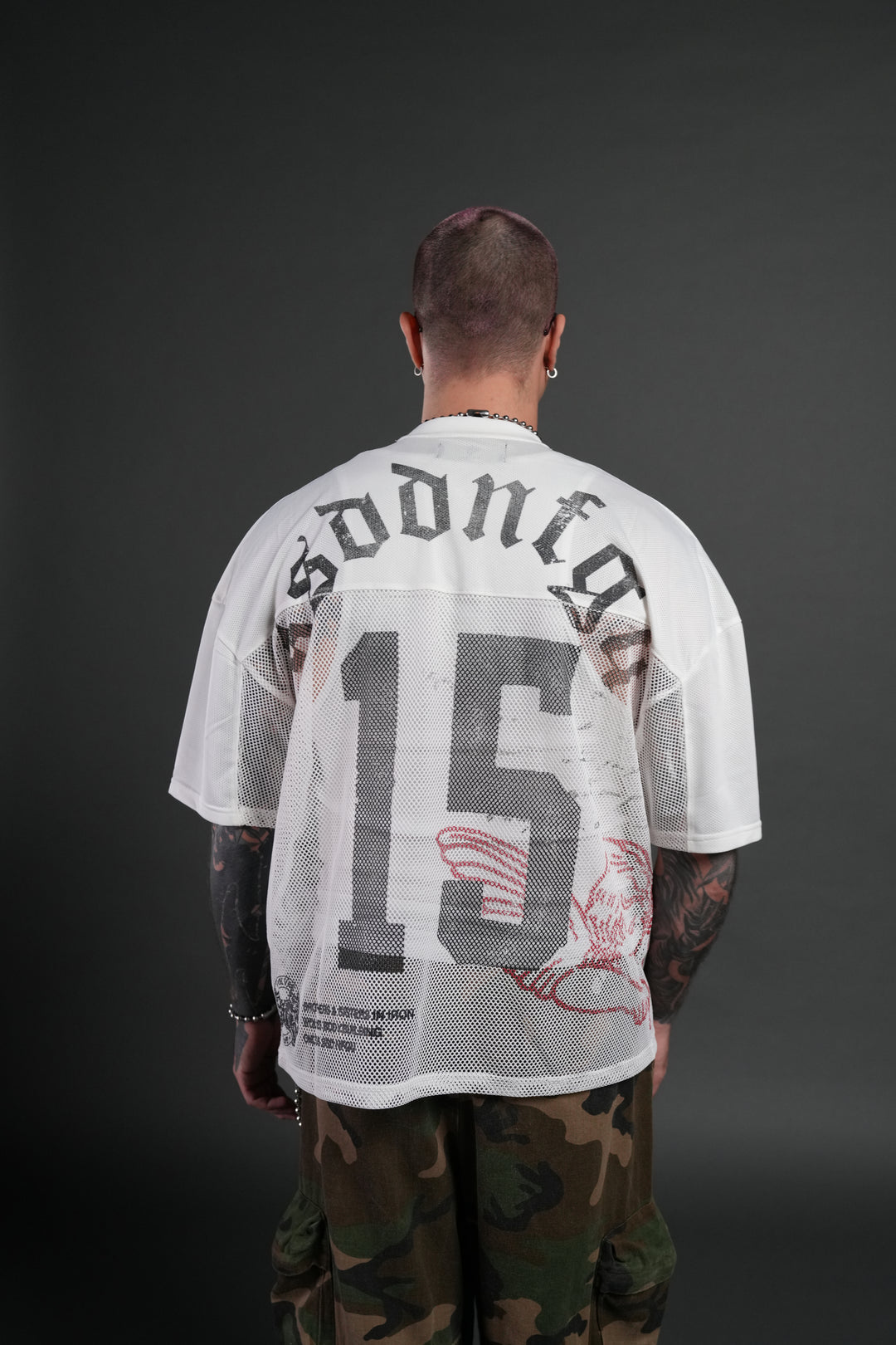 Wolves Pyramid Bobby B Jersey in White