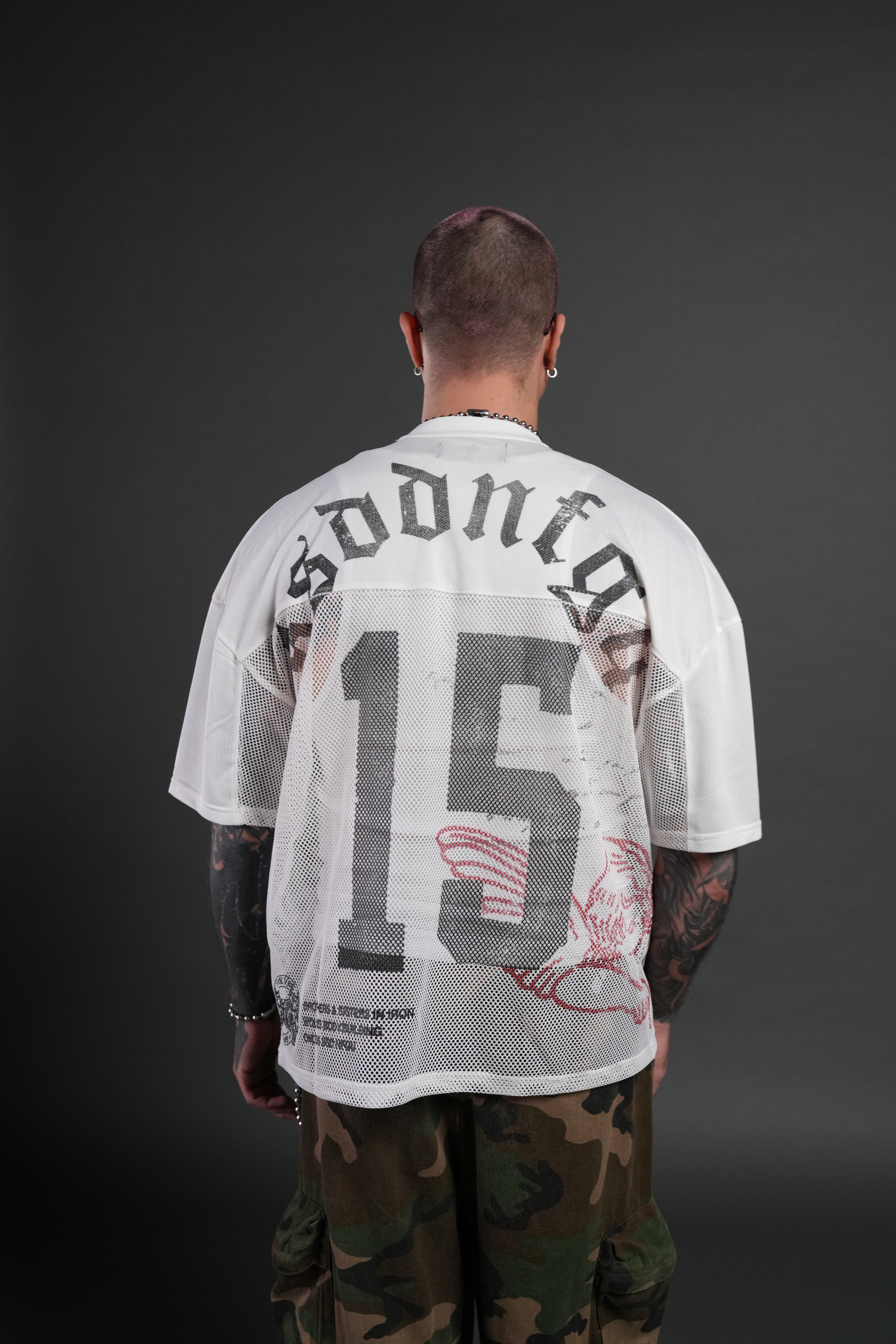 Wolves Pyramid Bobby B Jersey in White